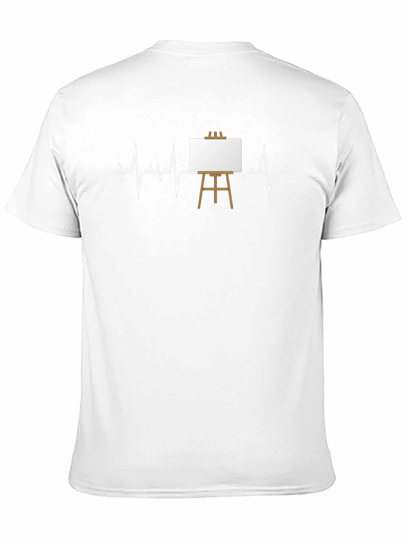 Artist Heartbeat T-Shirt - Creative Graphic Tee
