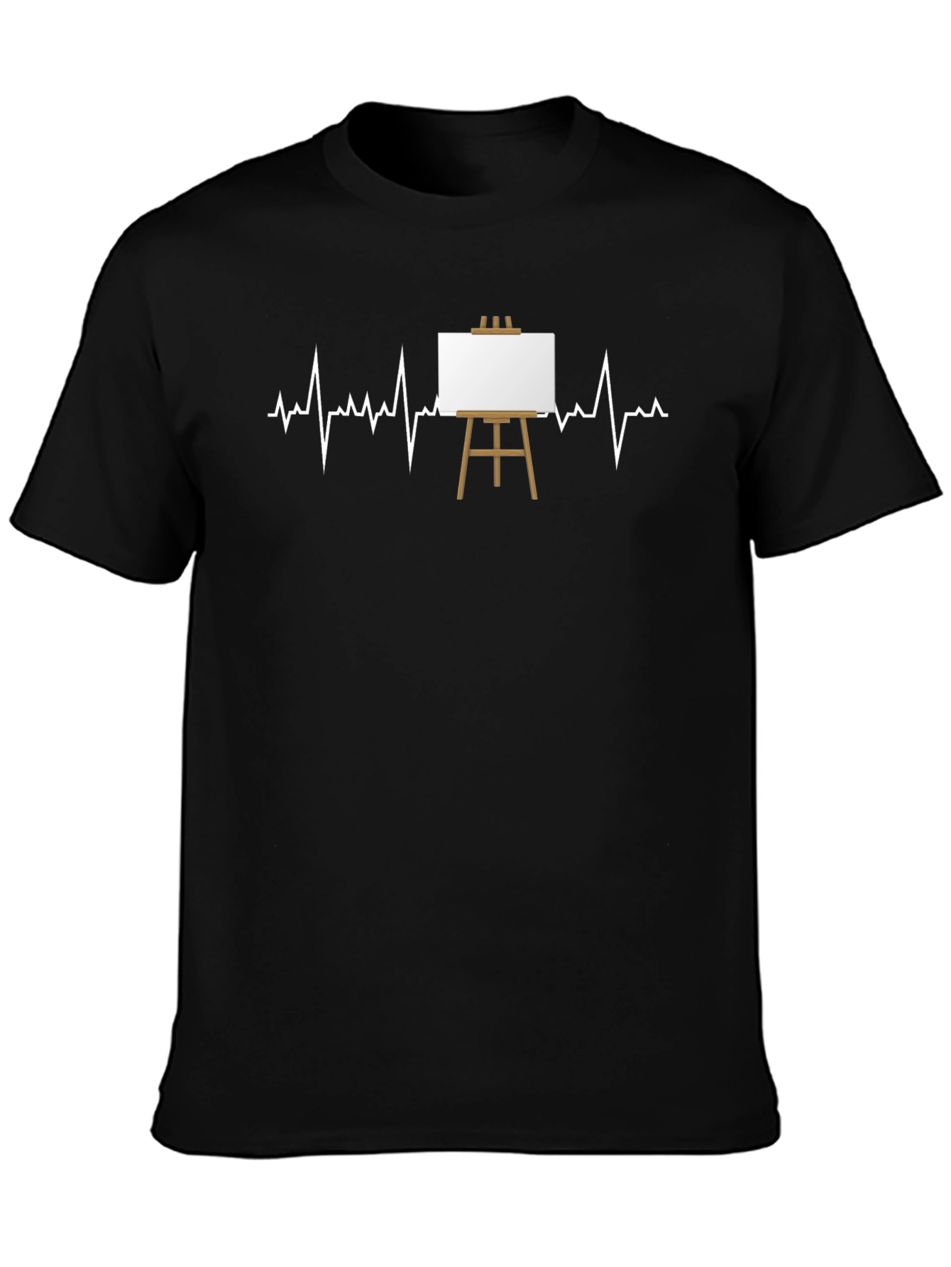 Artist Heartbeat T-Shirt - Creative Graphic Tee