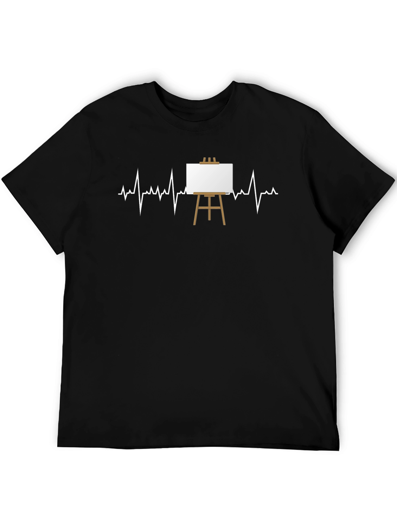 Artist Heartbeat T-Shirt - Creative Graphic Tee