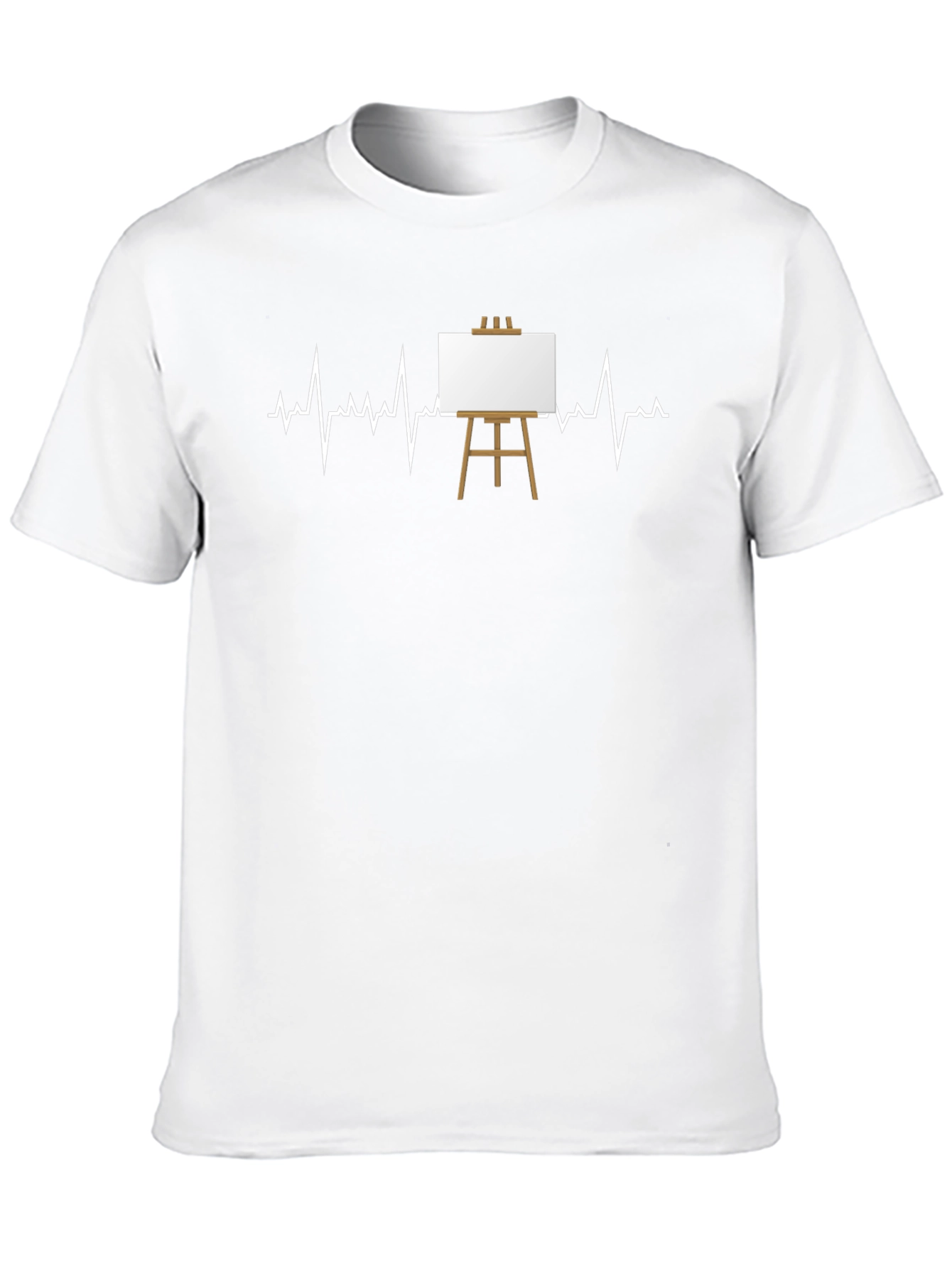 Artist Heartbeat T-Shirt - Creative Graphic Tee