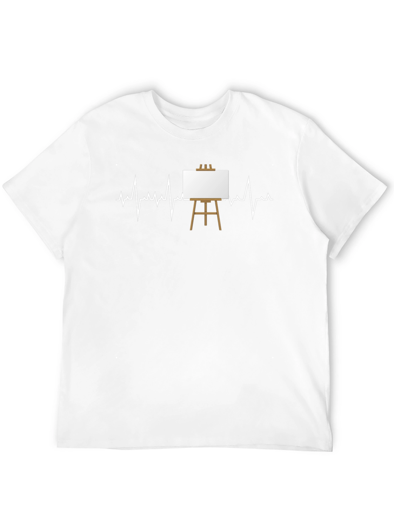 Artist Heartbeat T-Shirt - Creative Graphic Tee