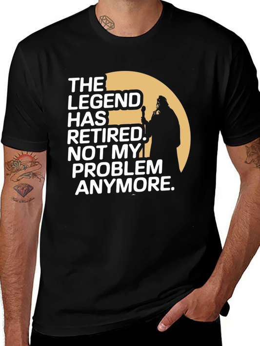 The Legend Has Retired Graphic T-Shirt