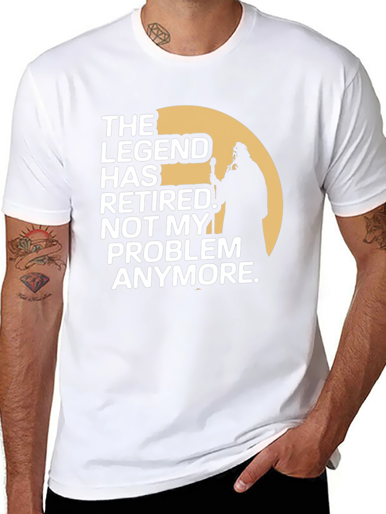 The Legend Has Retired Graphic T-Shirt