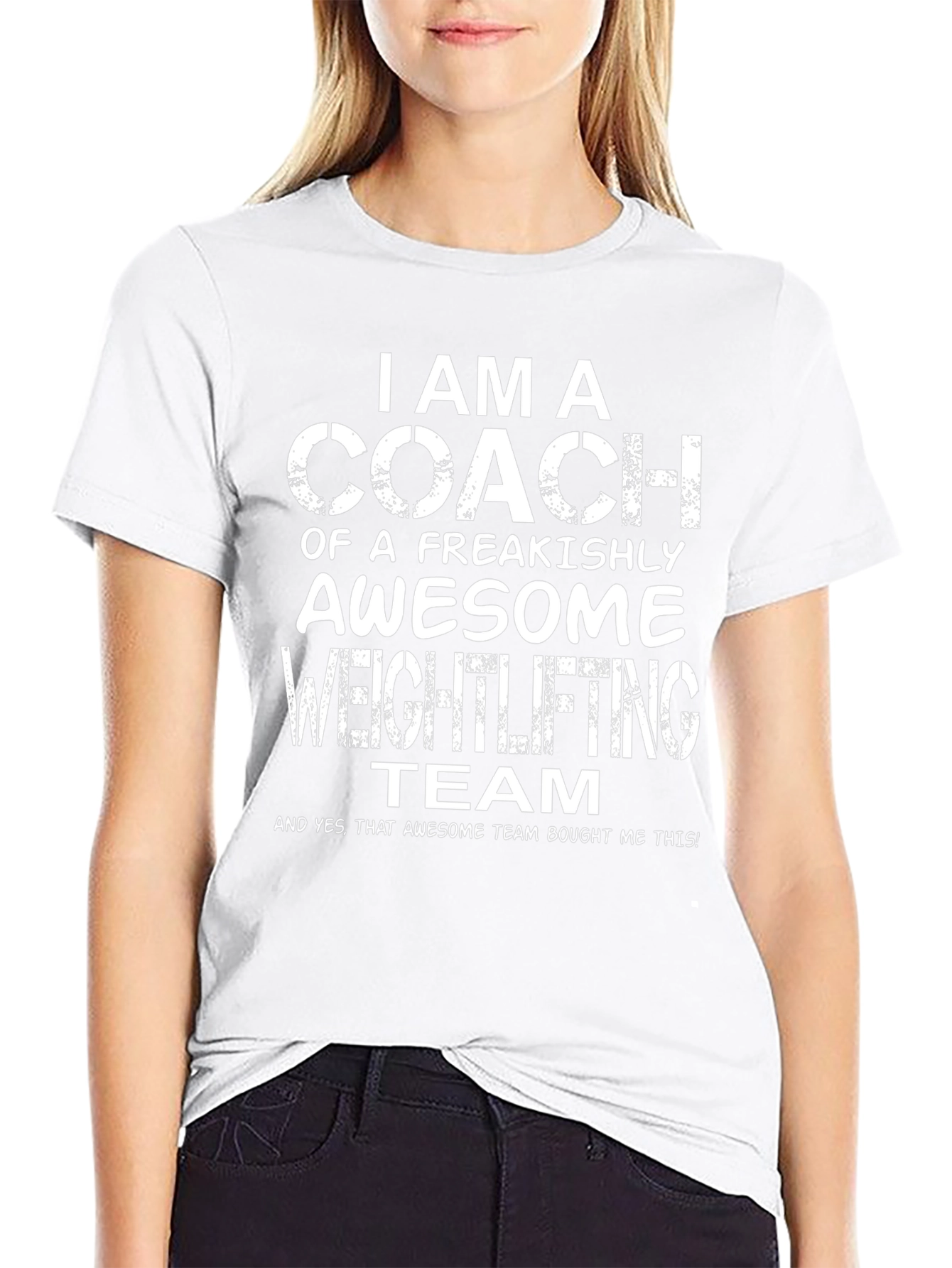 Awesome Weightlifting Coach T-Shirt