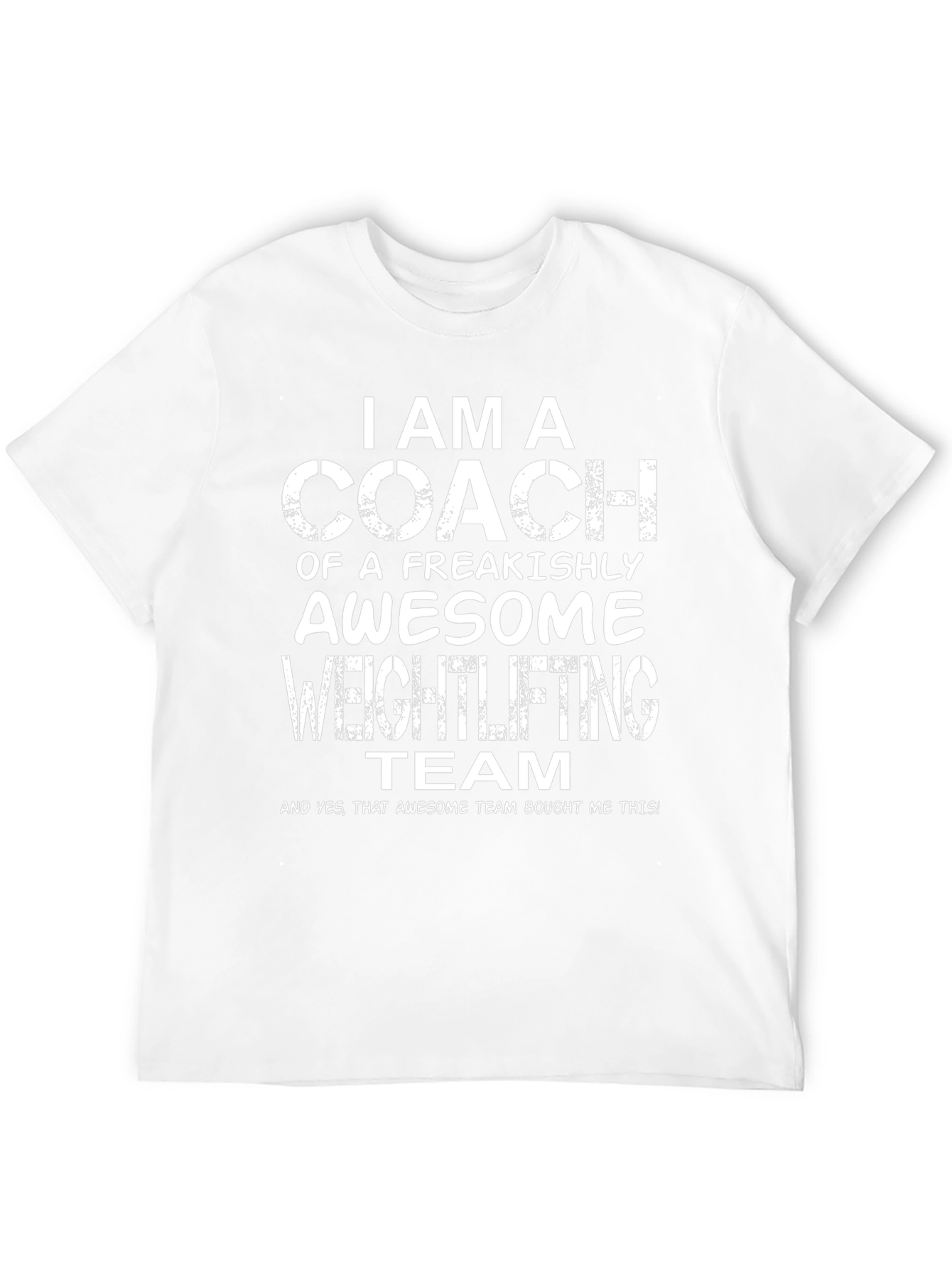 Awesome Weightlifting Coach T-Shirt