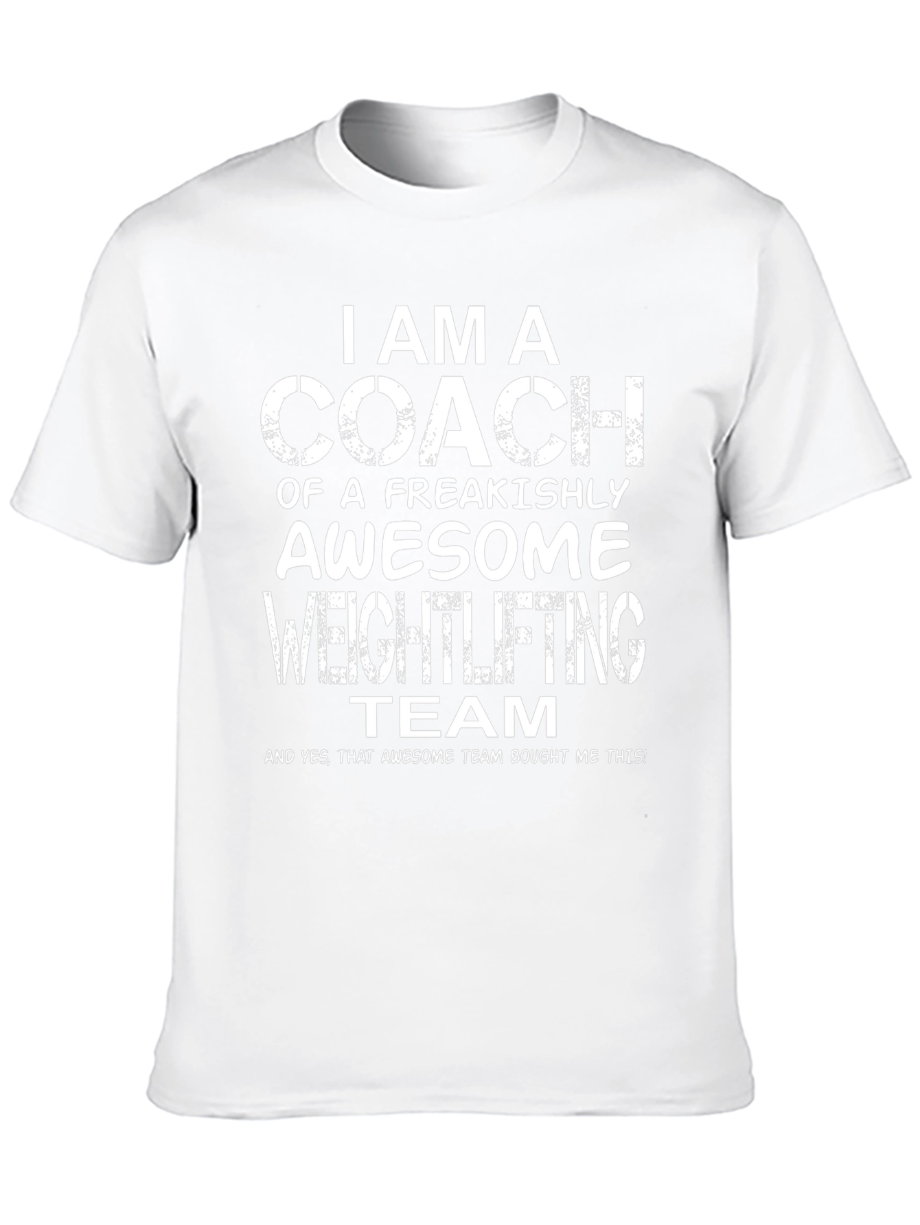 Awesome Weightlifting Coach T-Shirt