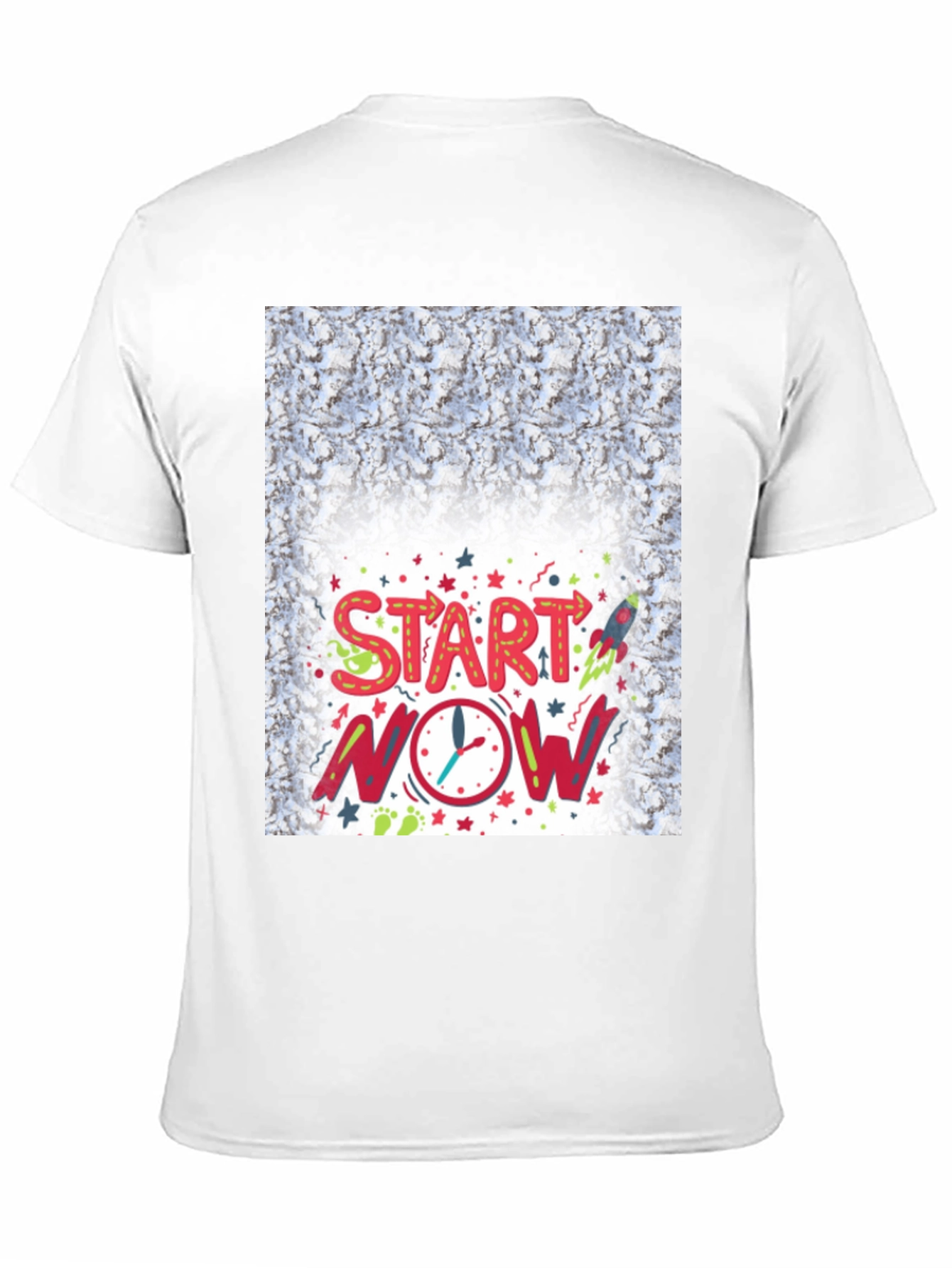 Start Now Graphic Tee - Motivational Design