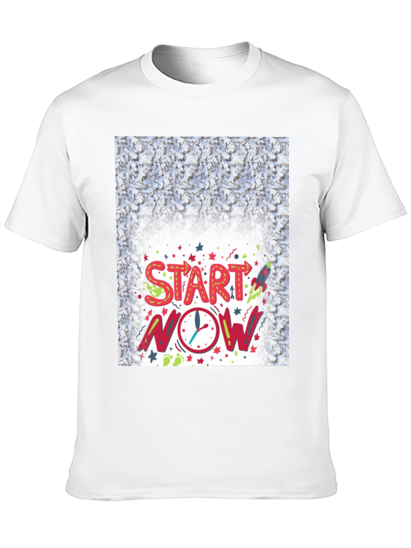 Start Now Graphic Tee - Motivational Design