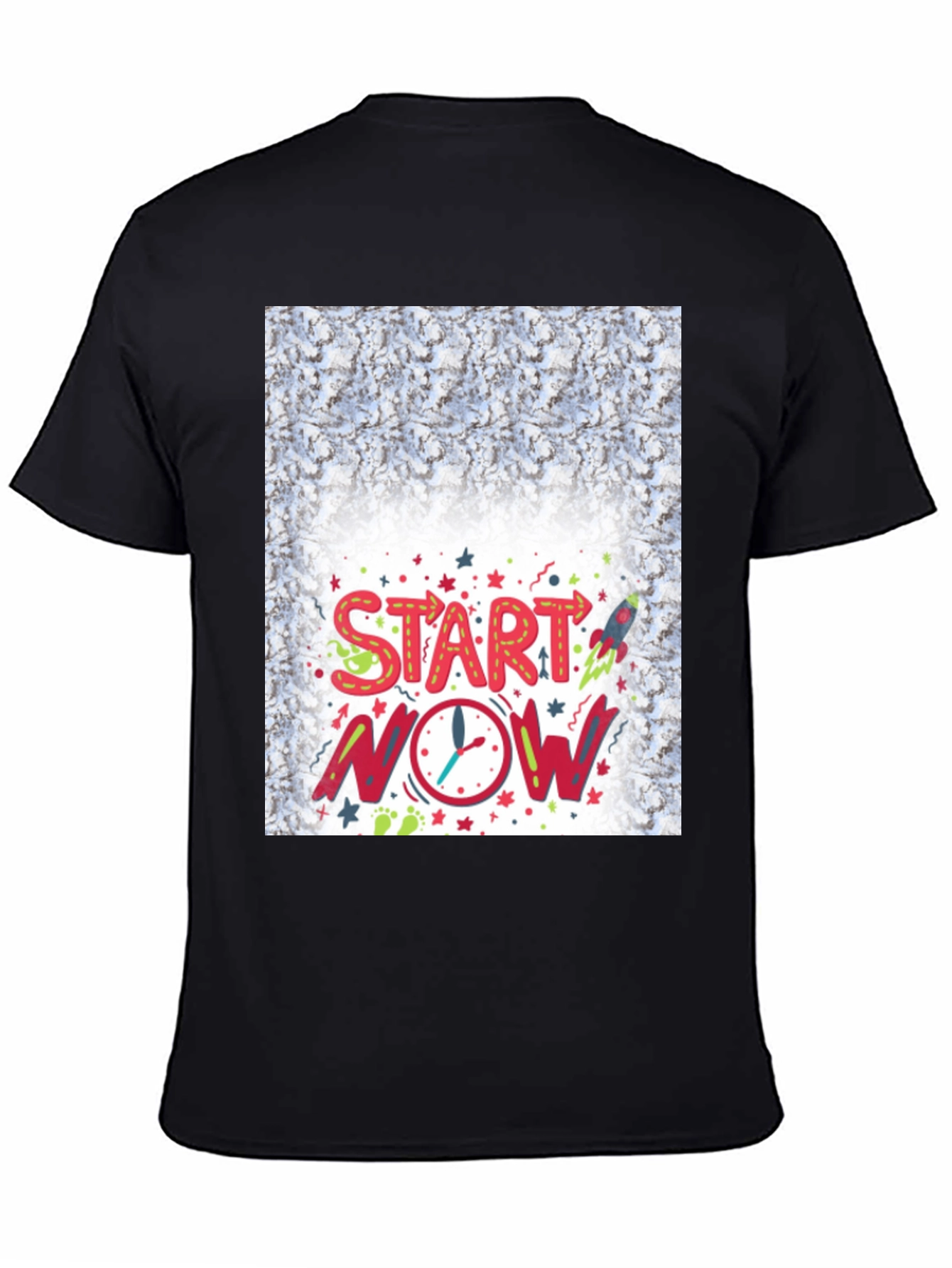 Start Now Graphic Tee - Motivational Design