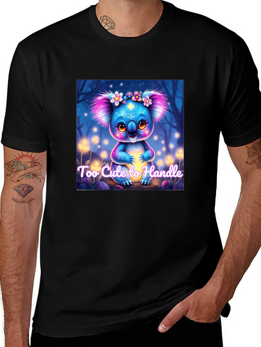 Cute Koala Bear Graphic Tee - Unique Design