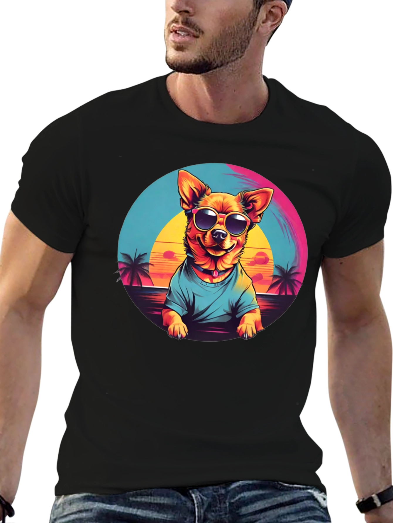 Cool Dog Beach T-Shirt