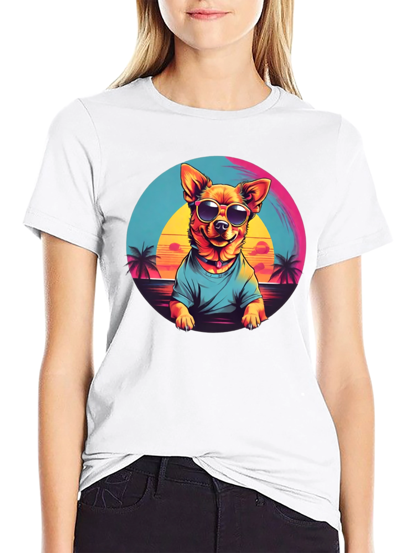 Cool Dog Beach T-Shirt