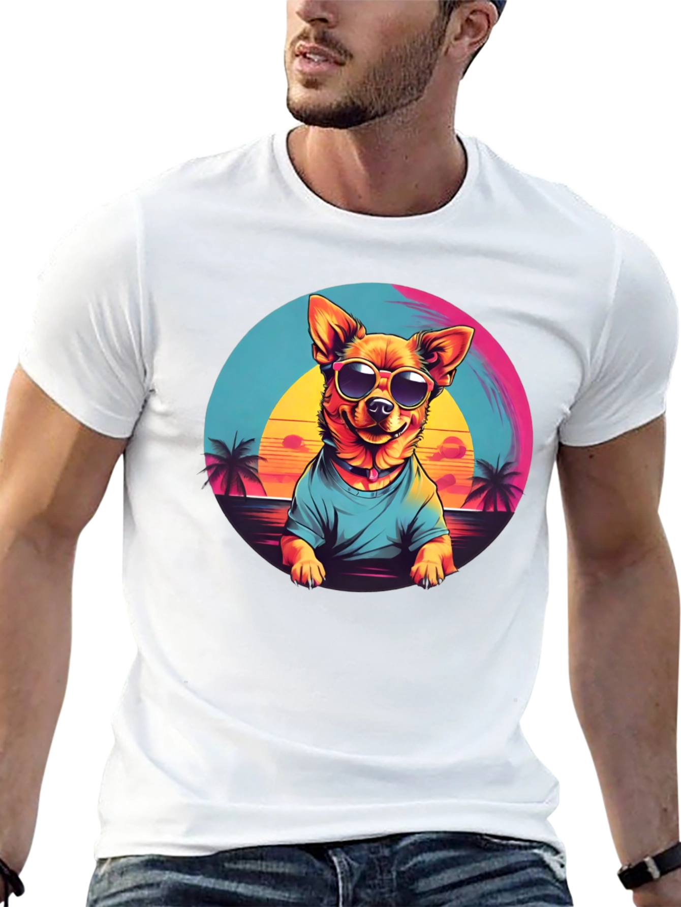 Cool Dog Beach T-Shirt