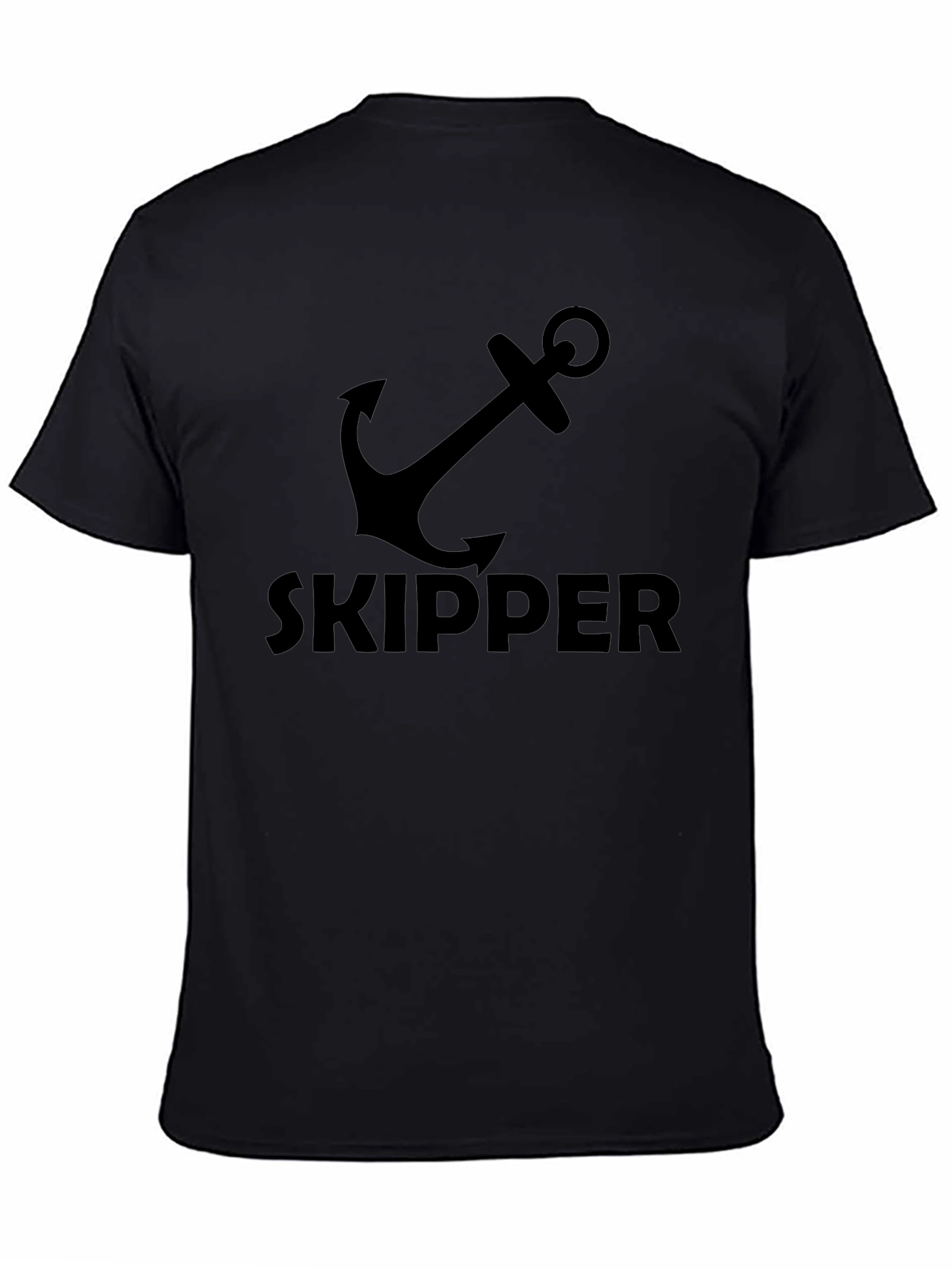 Skipper Anchor T-Shirt - Nautical Style