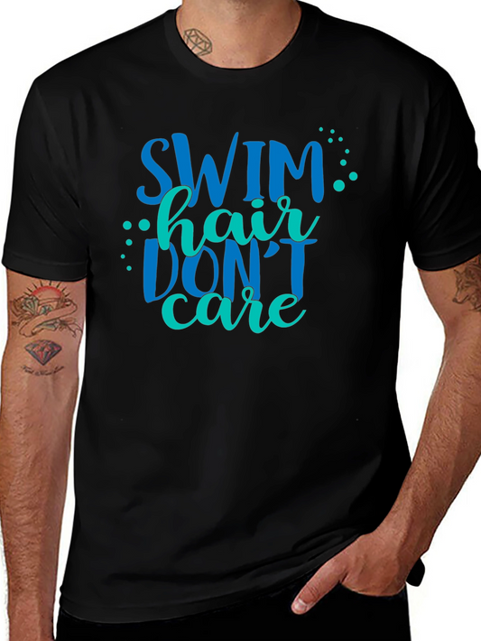 Swim Hair Dont Care Graphic Tee