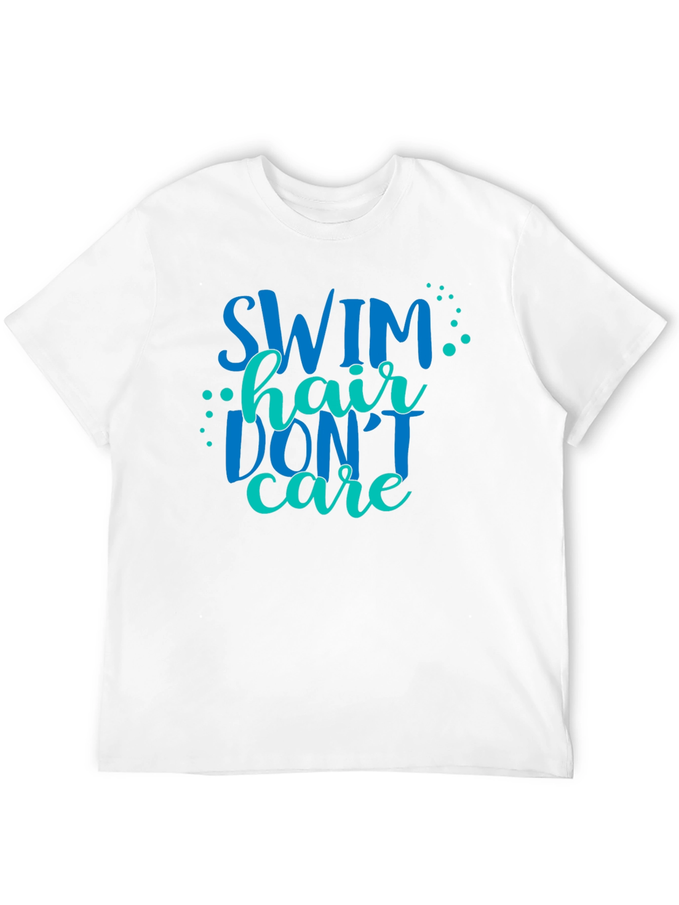 Swim Hair Dont Care Graphic Tee