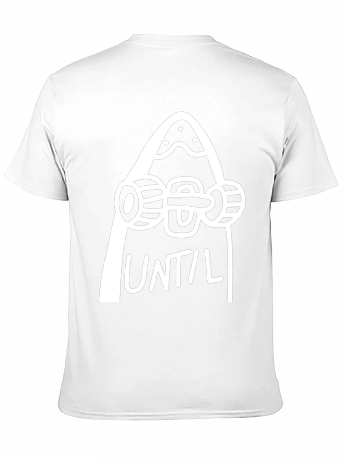 Skateboard Until Graphic Tee - Black Cotton T-Shirt