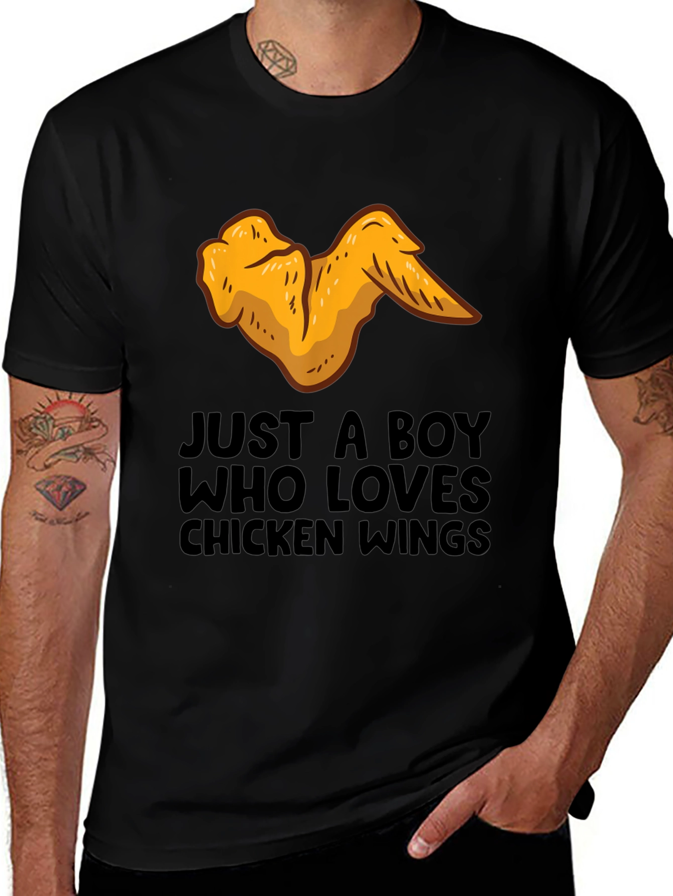 Chicken Wings Lover Graphic T-Shirt