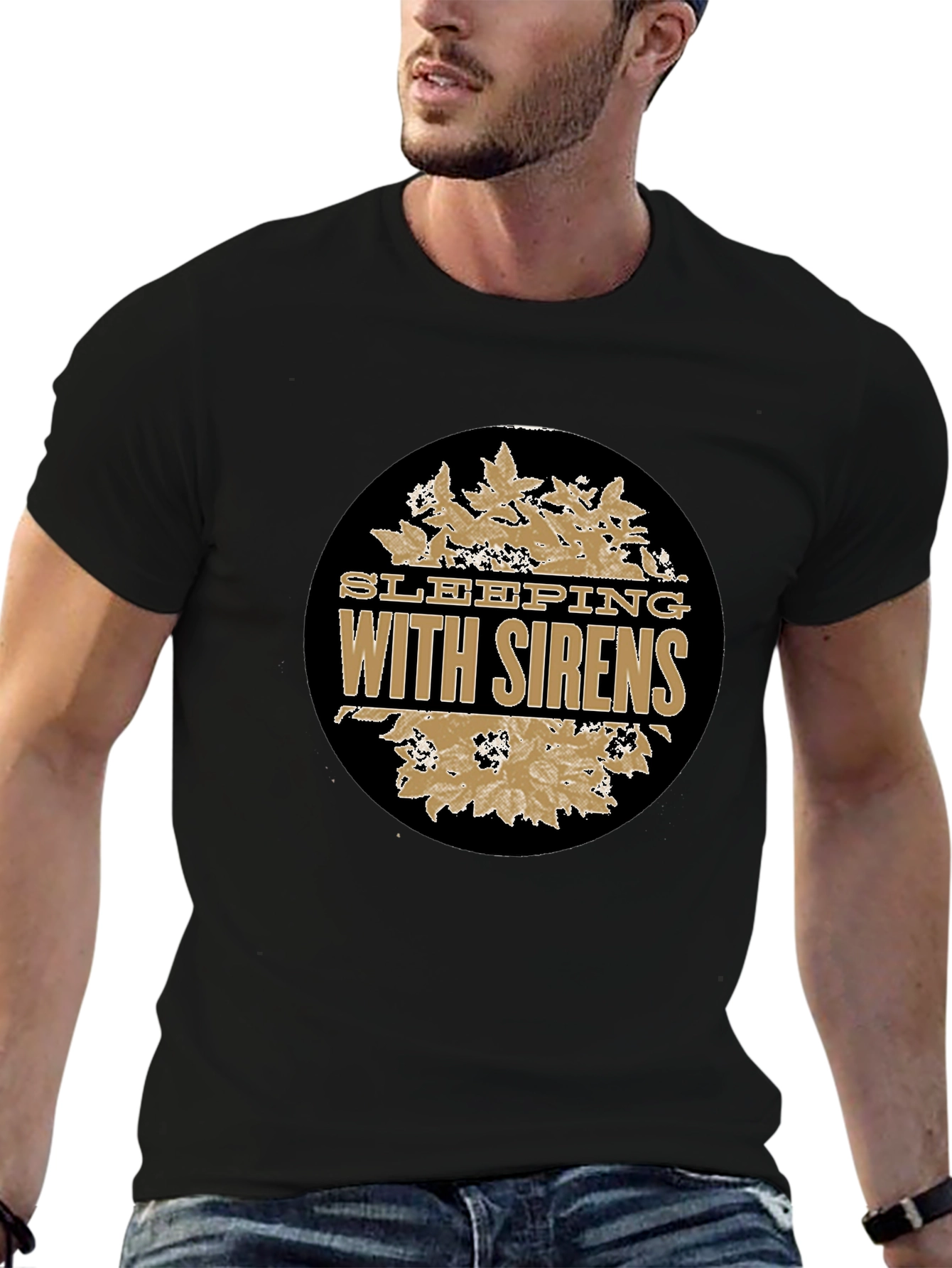 Sleeping With Sirens Band Tee - Black