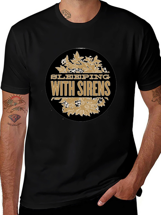 Sleeping With Sirens Band Tee - Black