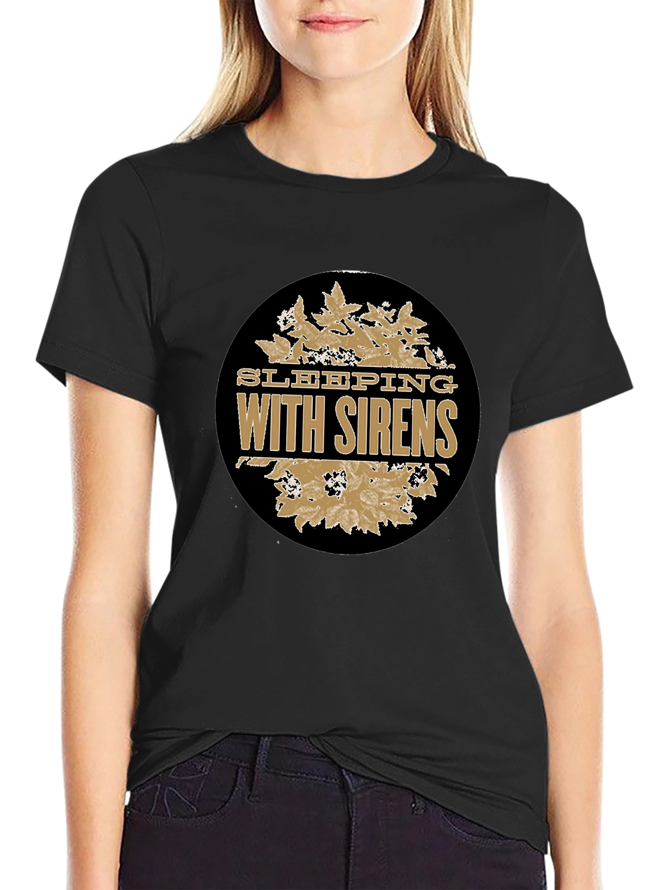 Sleeping With Sirens Band Tee - Black