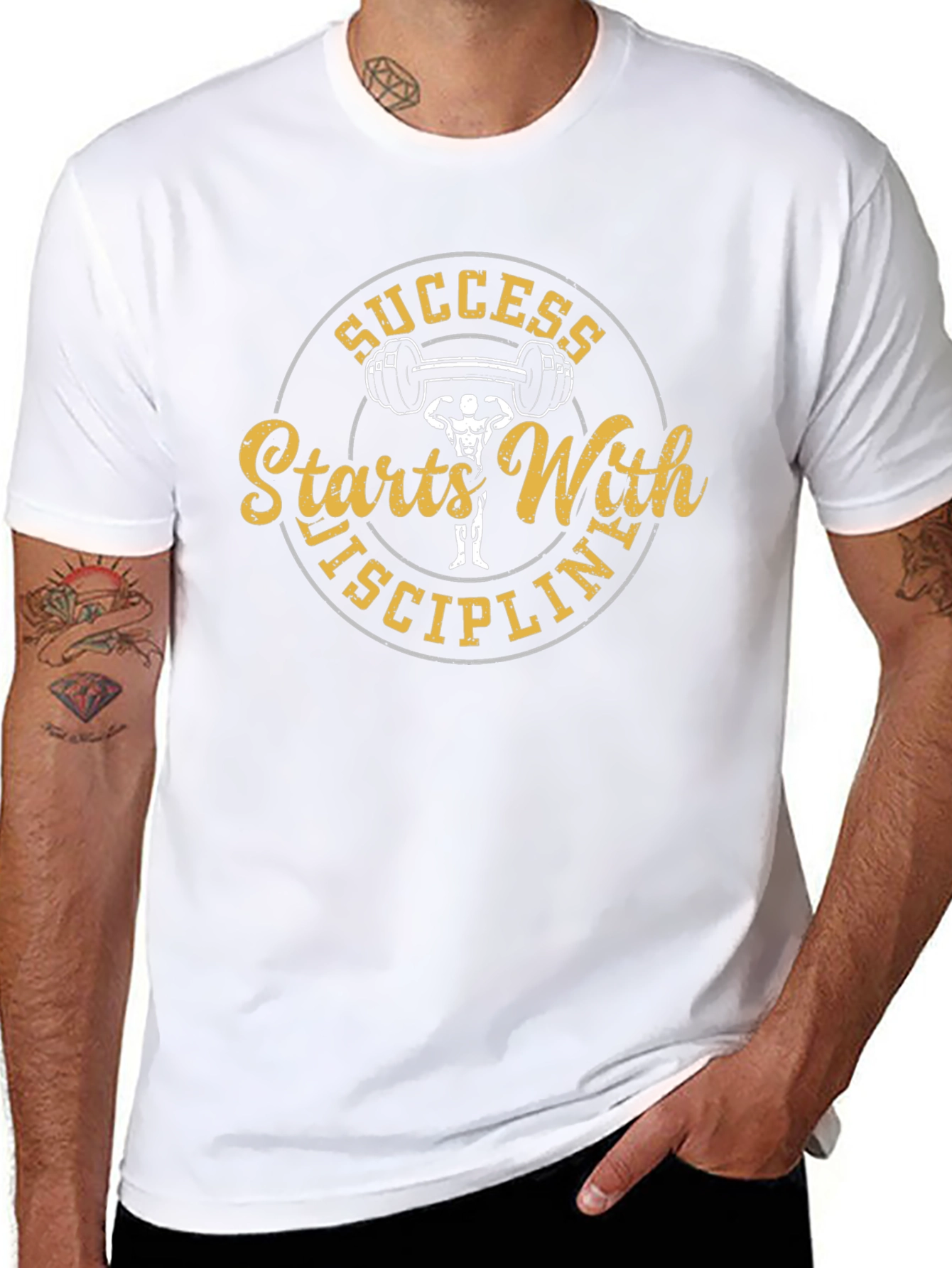 Success Starts With Discipline Gym T-Shirt