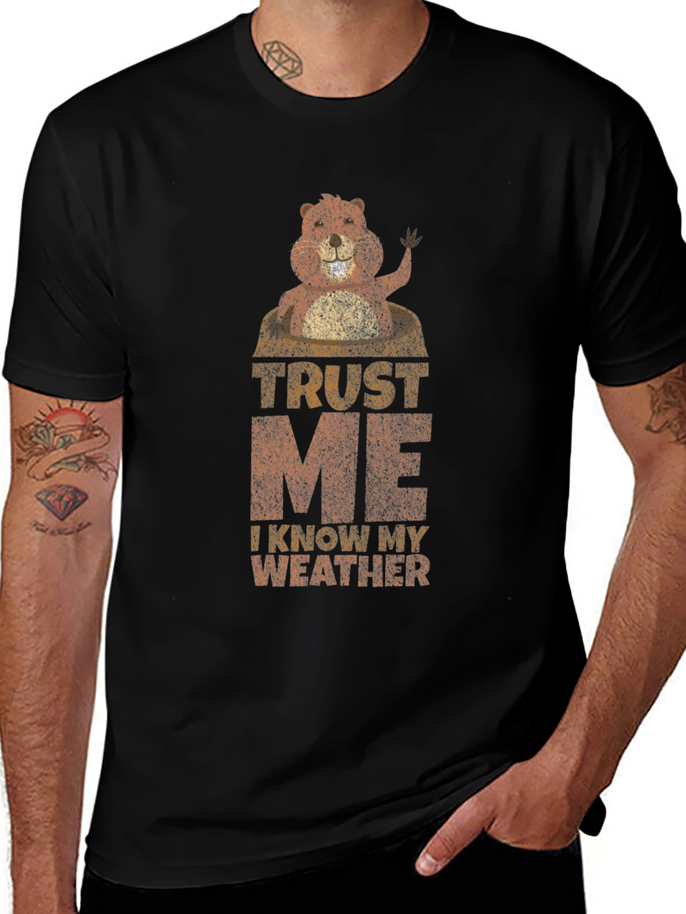Trust Me I Know My Weather Graphic T-Shirt