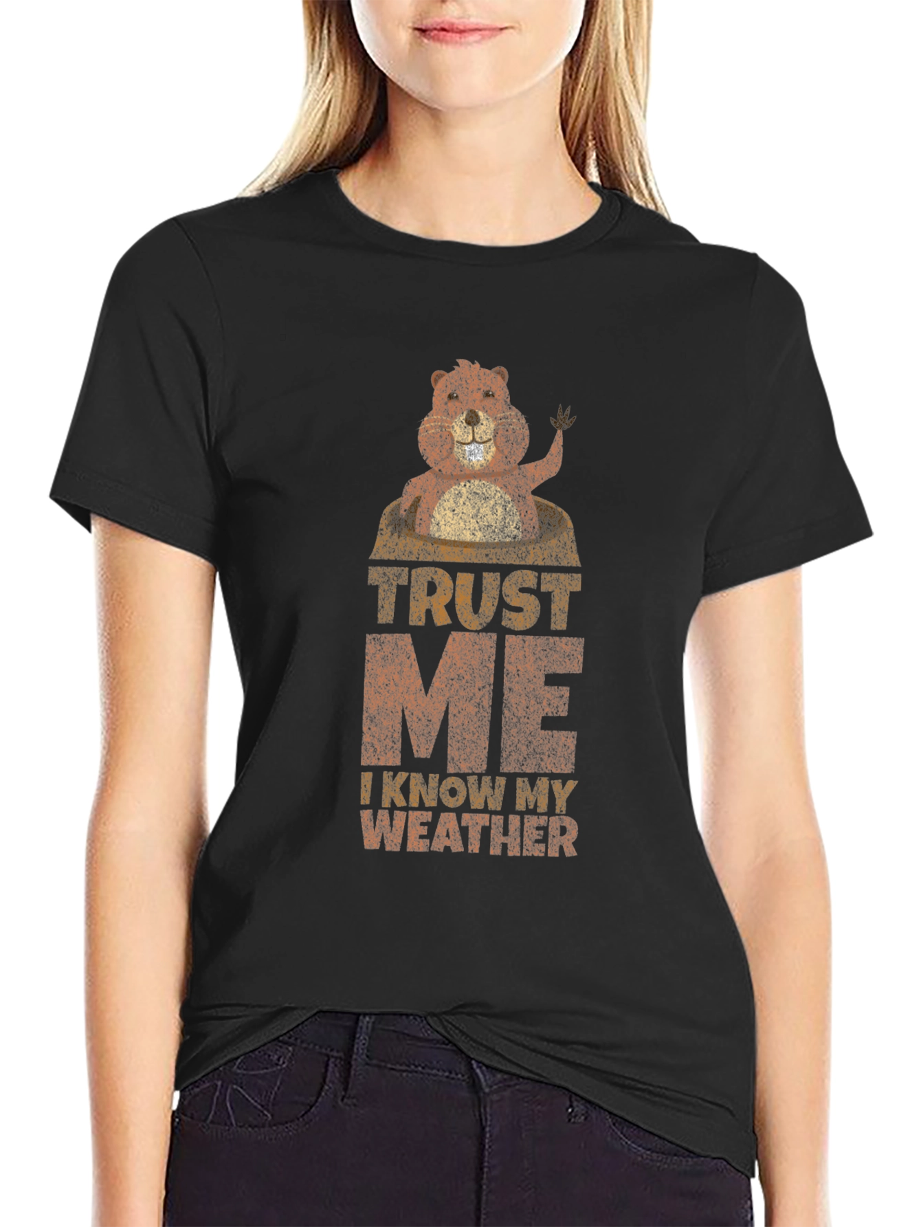 Trust Me I Know My Weather Graphic T-Shirt