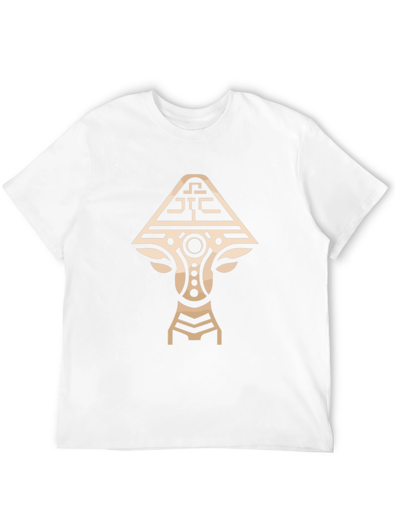 Tribal Art Graphic Tee - Unique Design