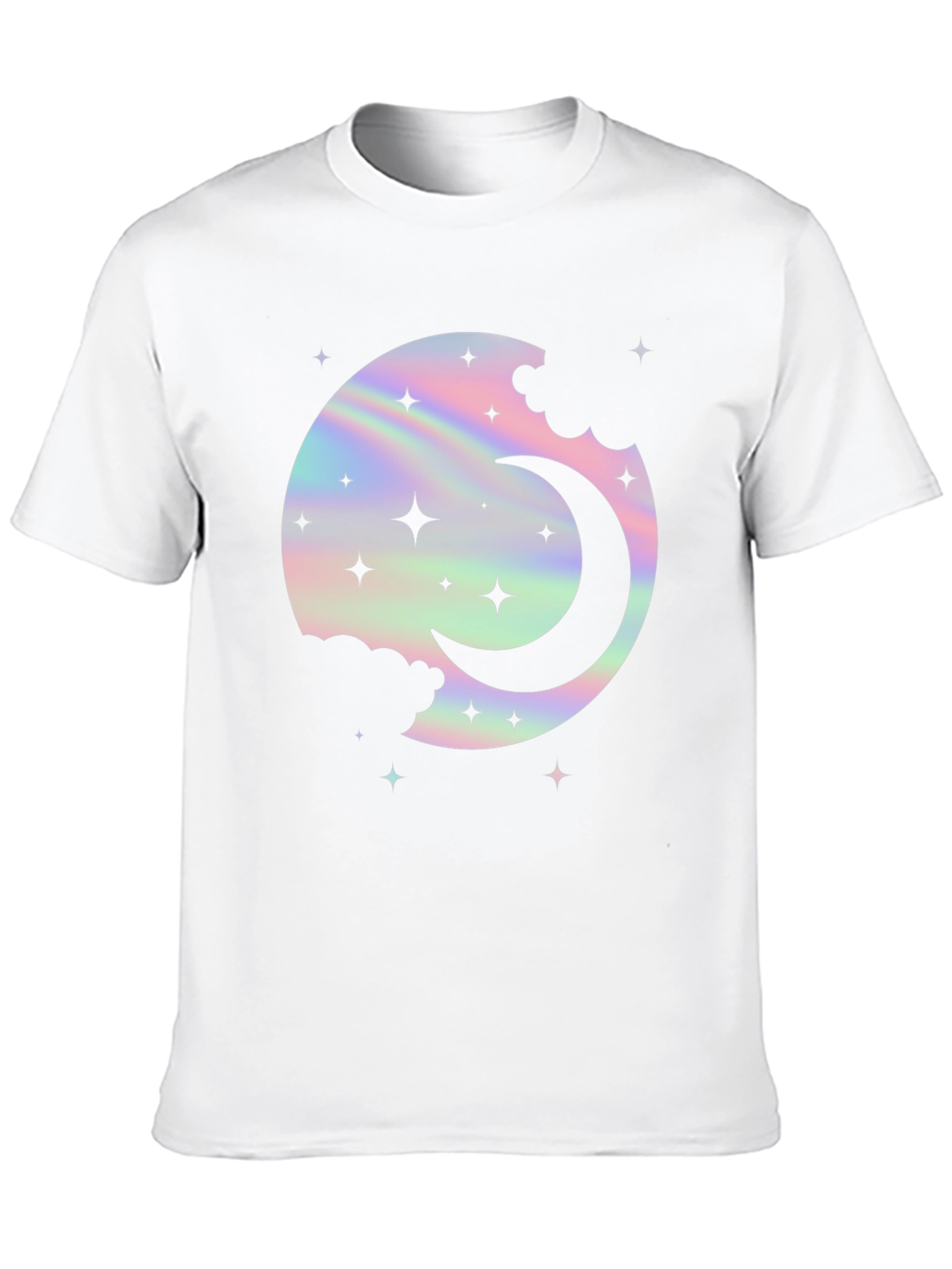 Celestial Moon & Stars Graphic Tee