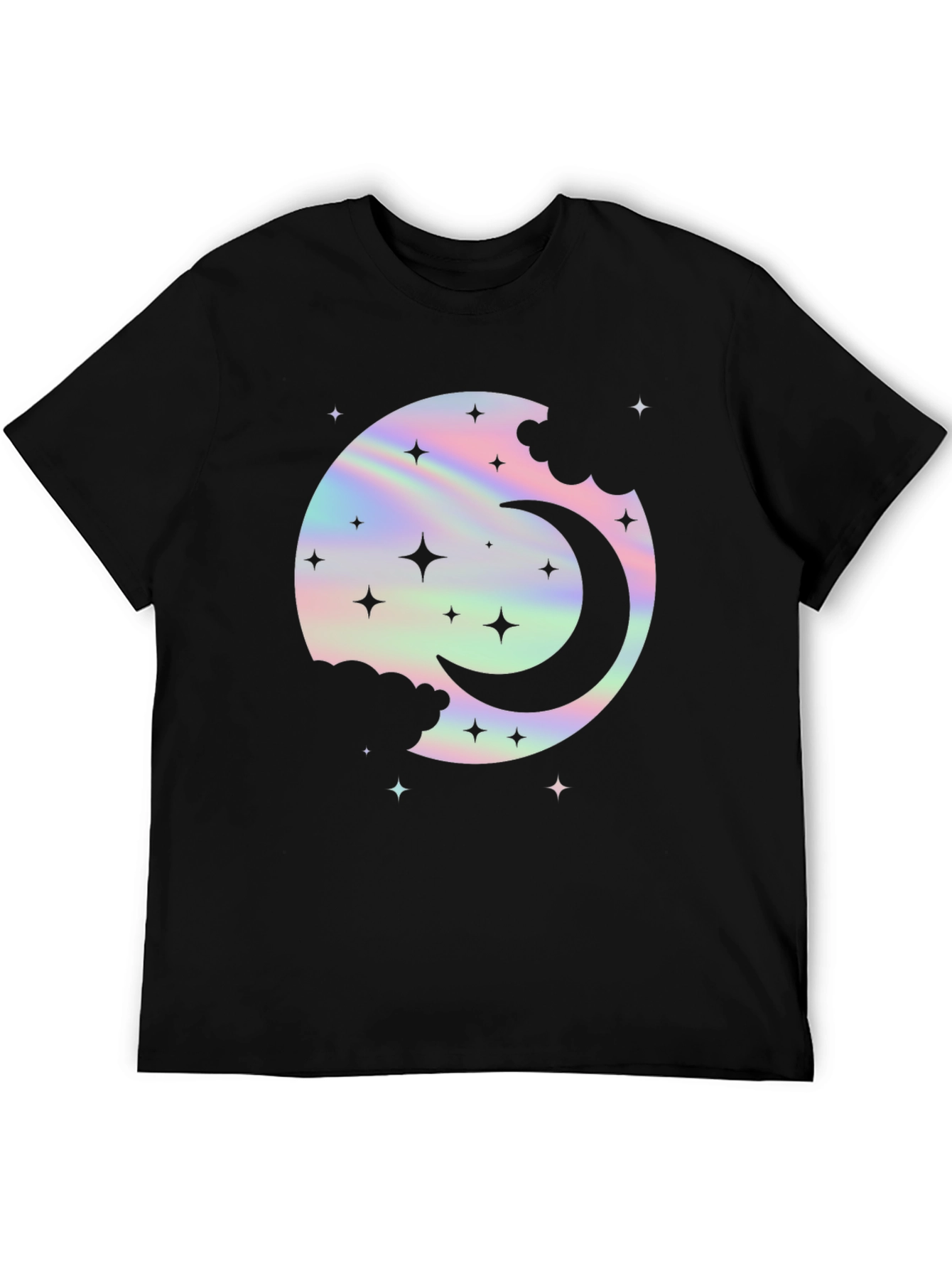 Celestial Moon & Stars Graphic Tee