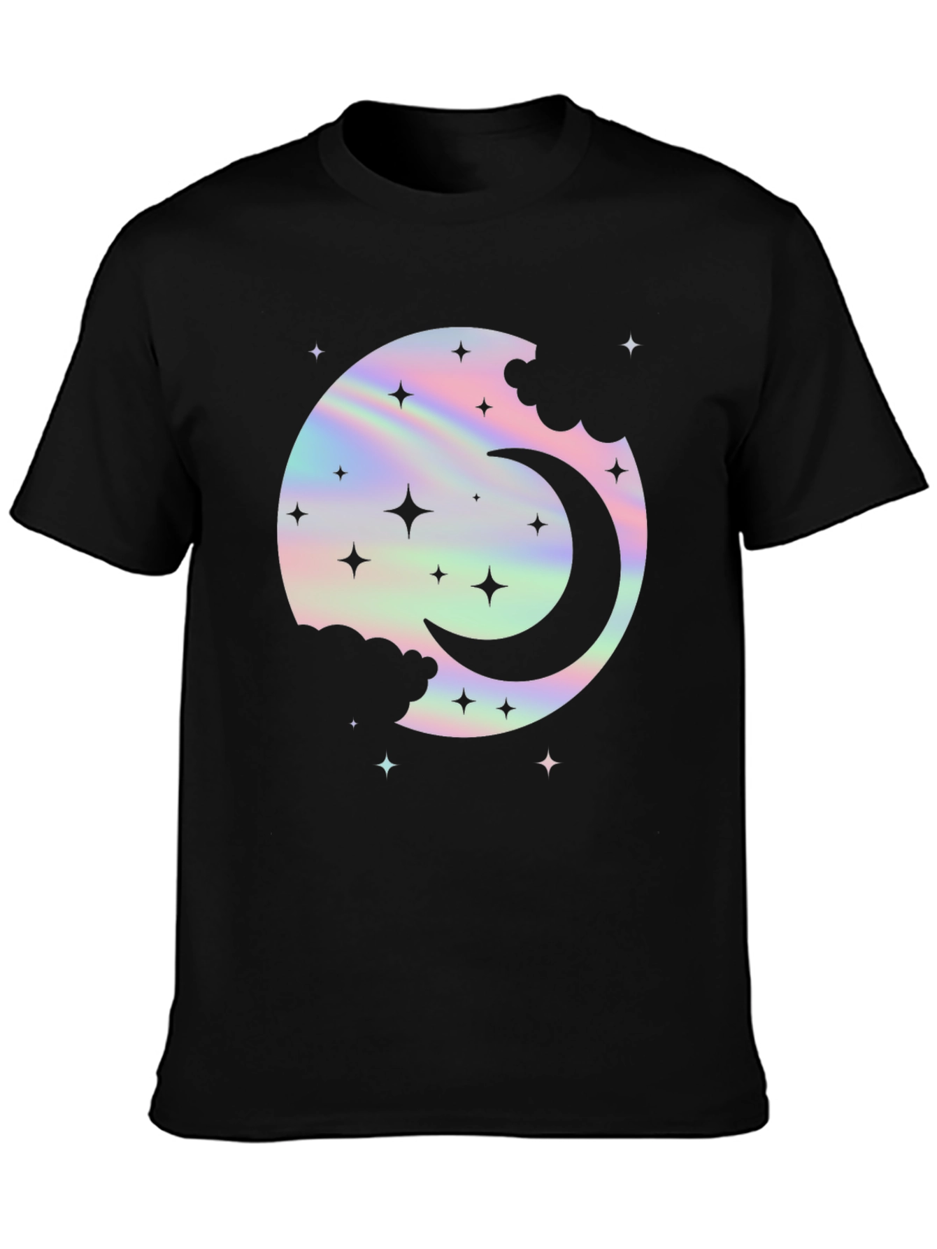 Celestial Moon & Stars Graphic Tee