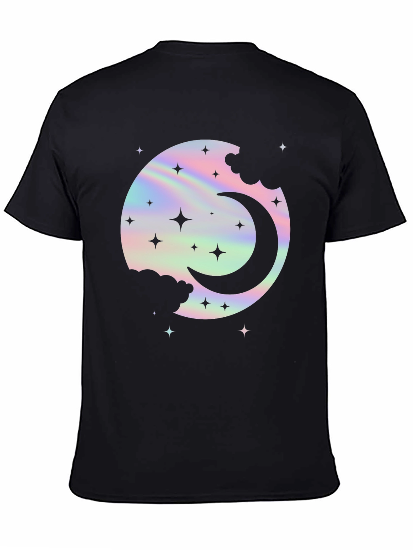Celestial Moon & Stars Graphic Tee
