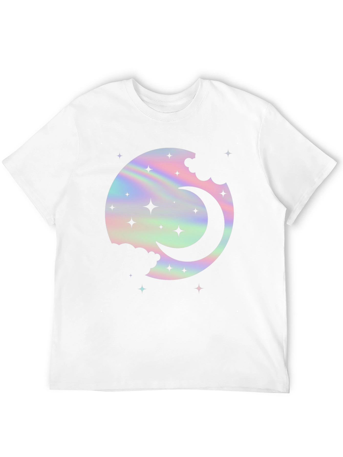 Celestial Moon & Stars Graphic Tee