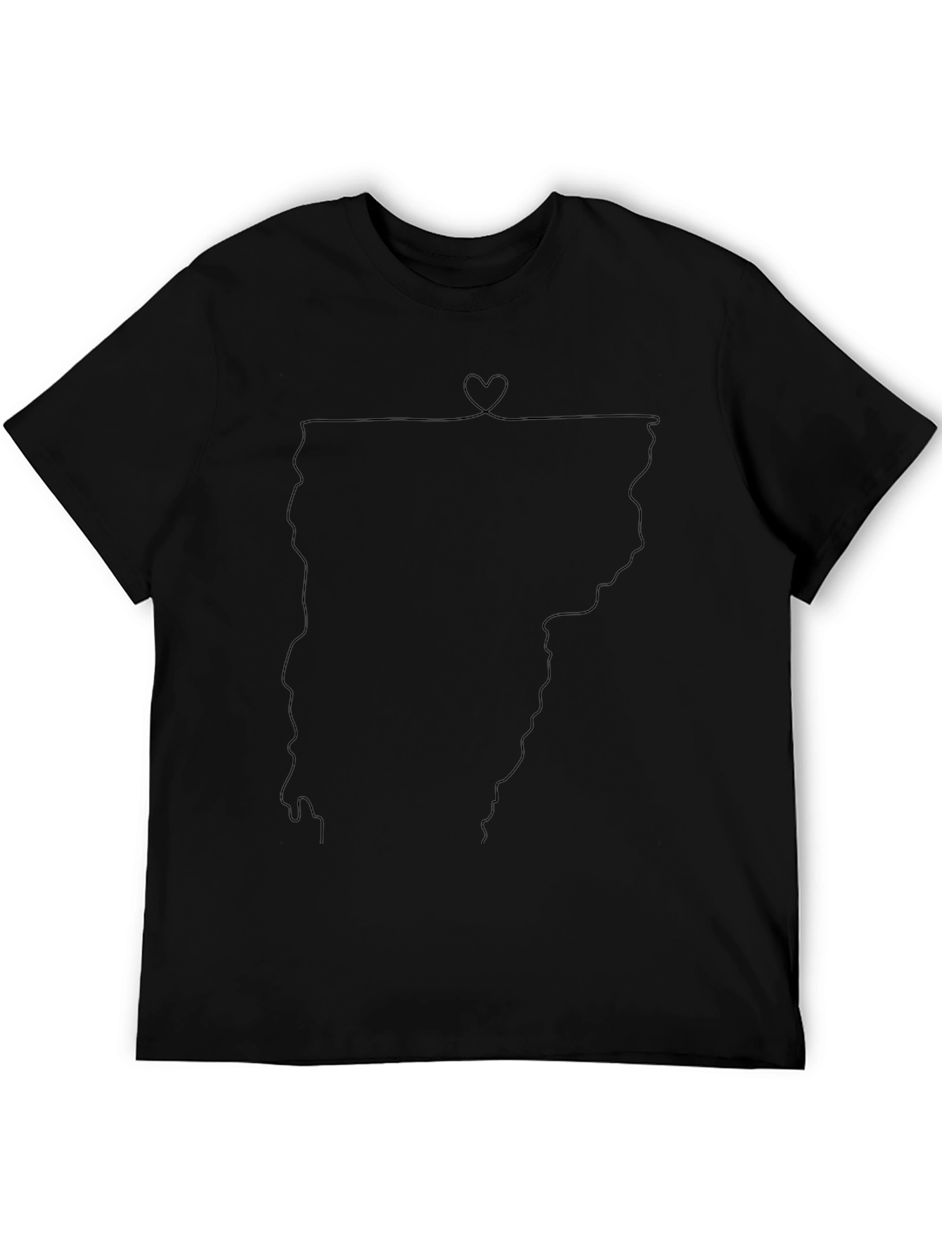 Vermont State Heart T-Shirt