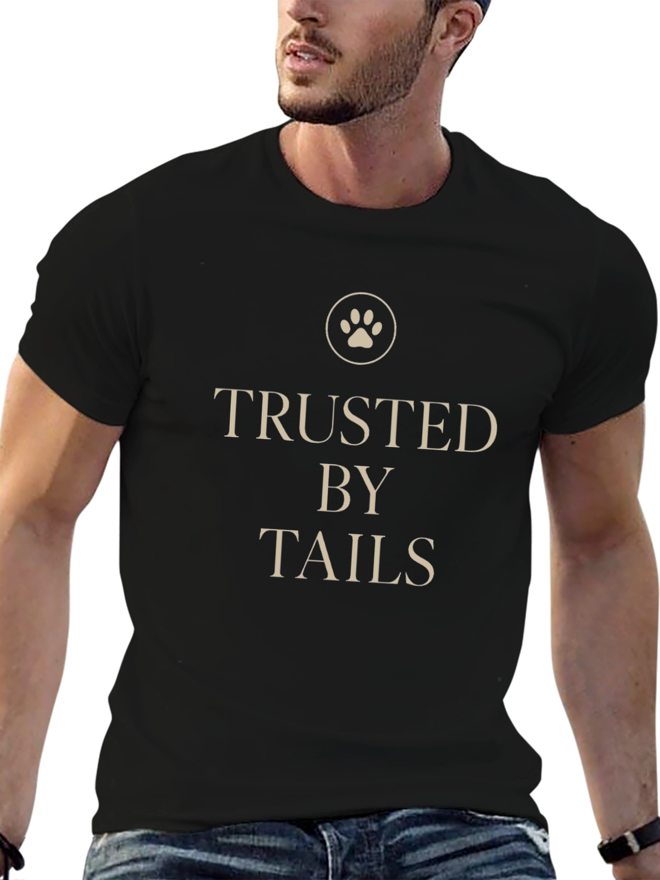 Trusted By Tails - Mens Graphic Tee