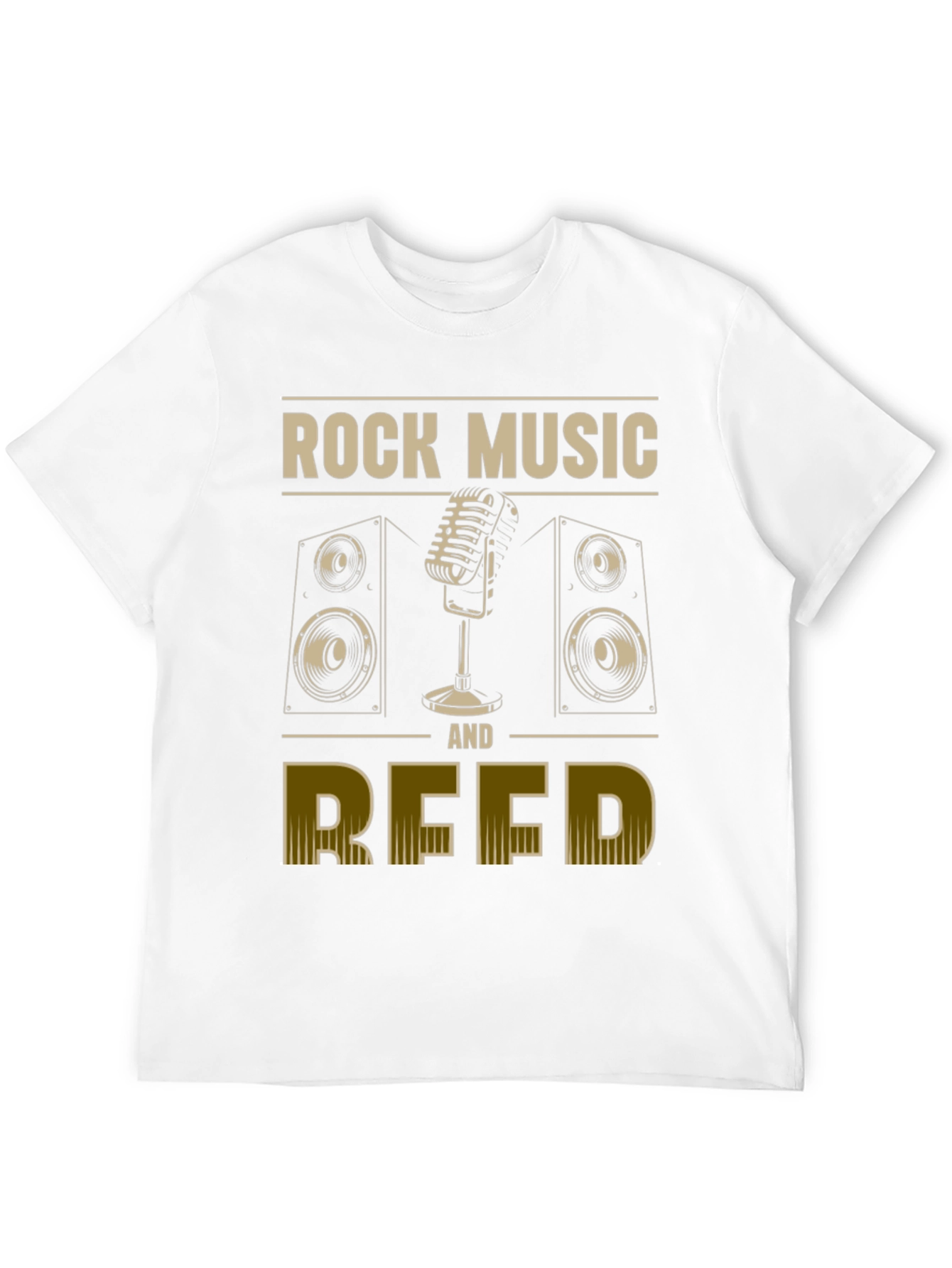 Rock Music and Reed Graphic T-Shirt