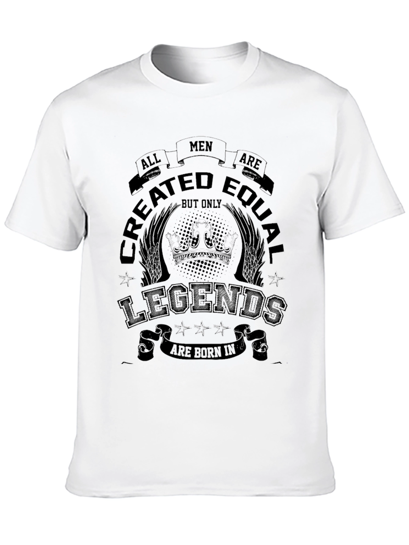 All Men Created Equal Legends Graphic T-Shirt
