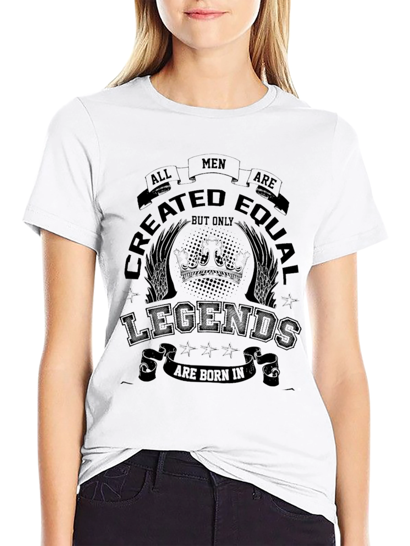 All Men Created Equal Legends Graphic T-Shirt