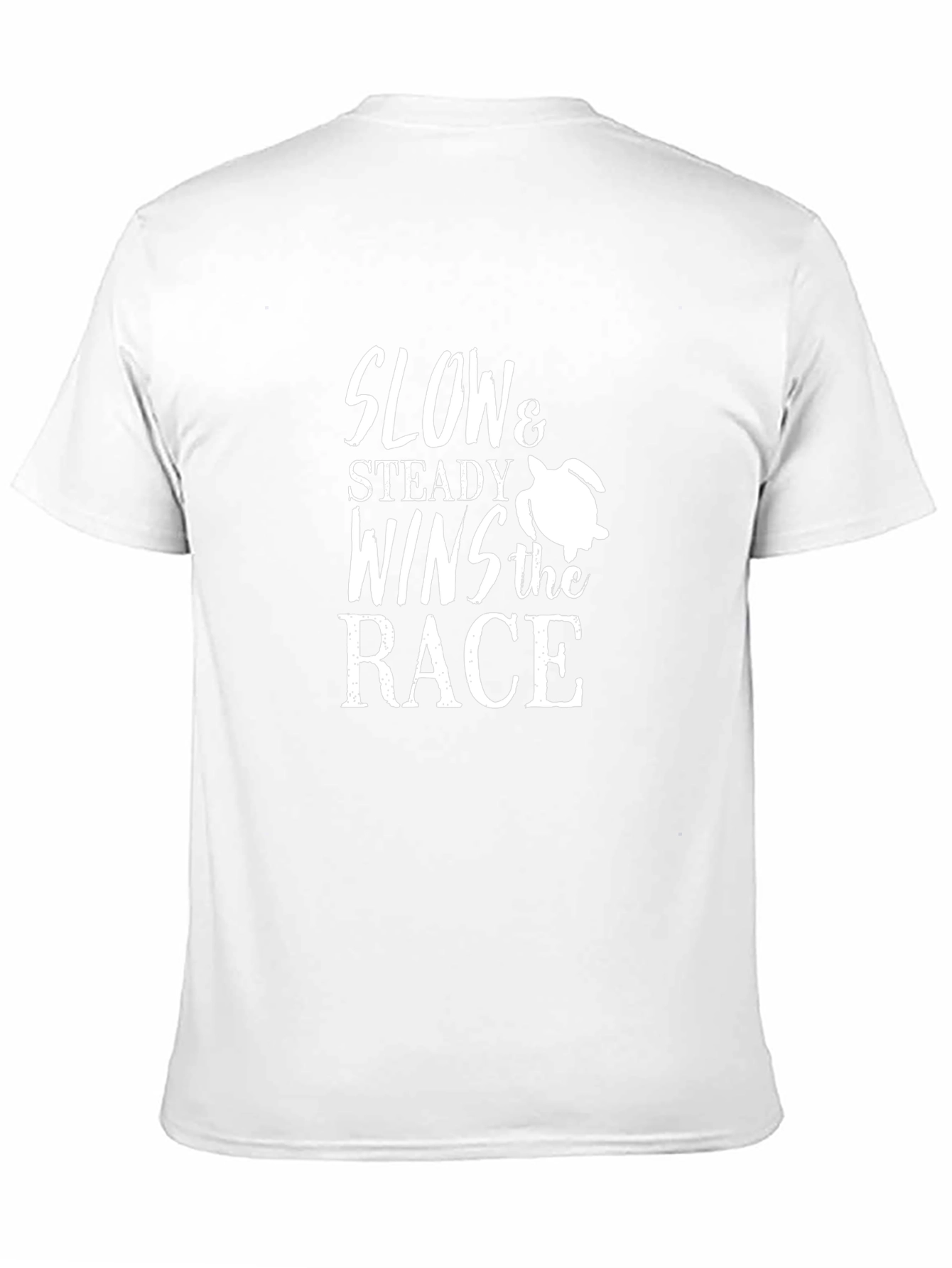 Slow & Steady Wins the Race Black Graphic Tee