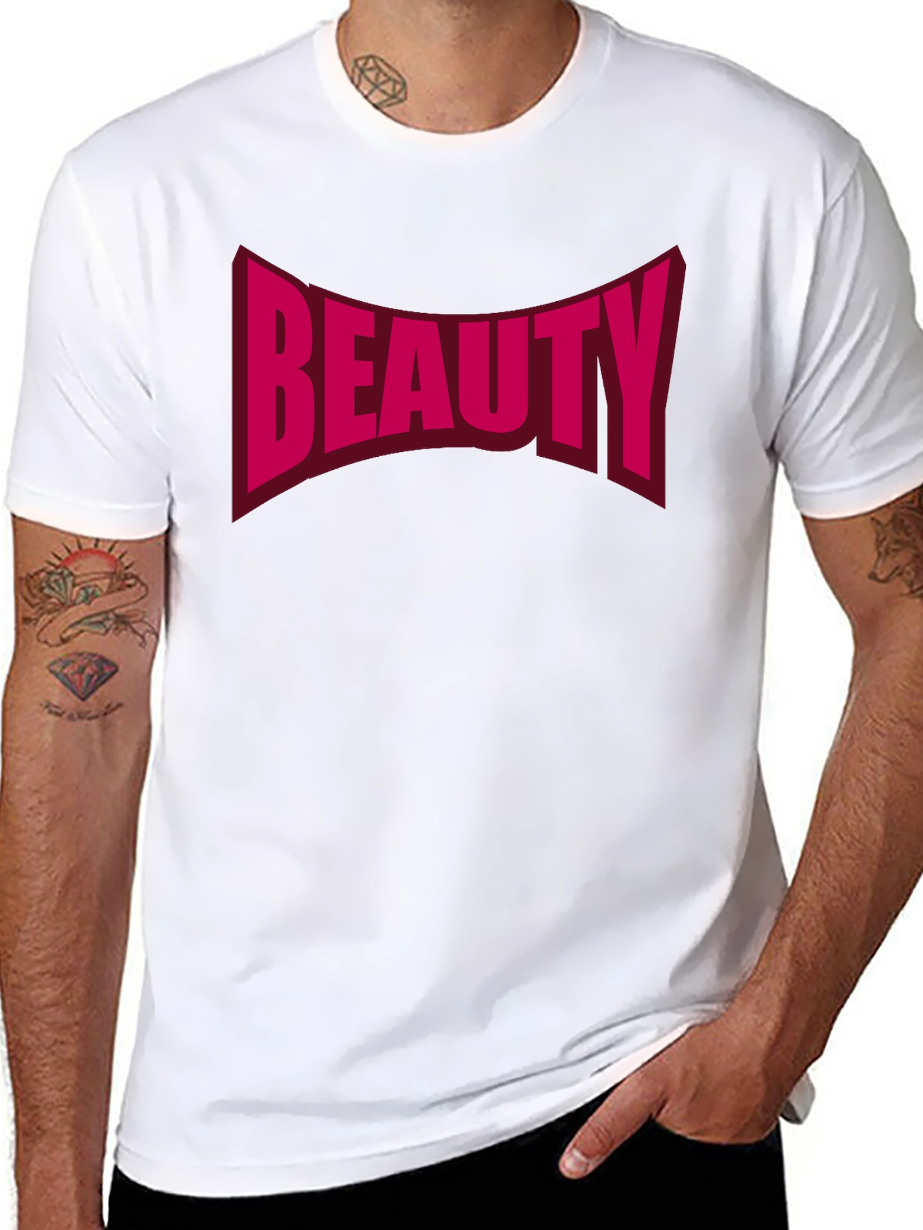 Beauty Graphic T-Shirt - Bold Statement Tee