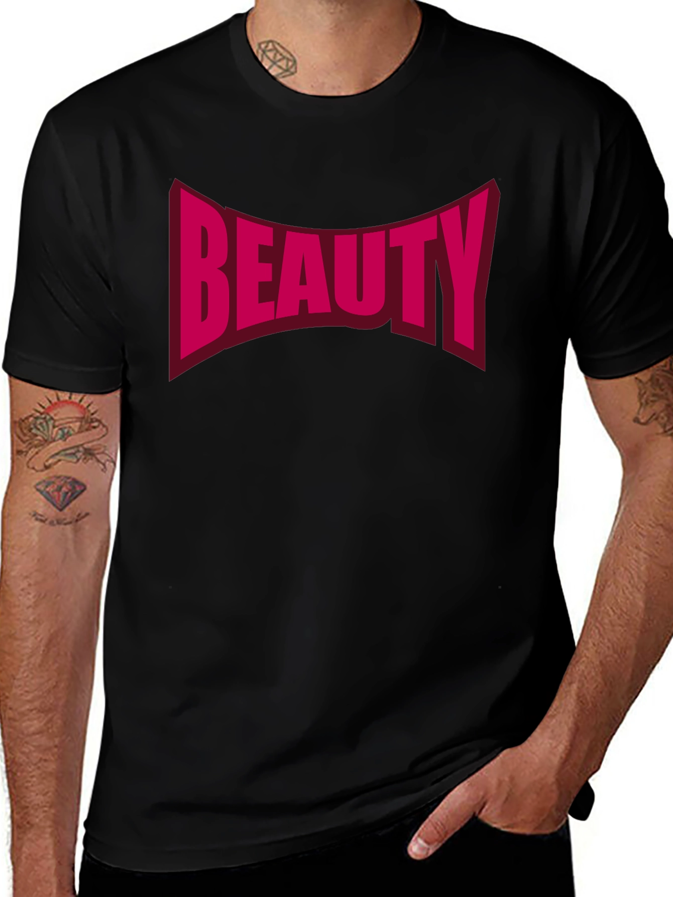 Beauty Graphic T-Shirt - Bold Statement Tee