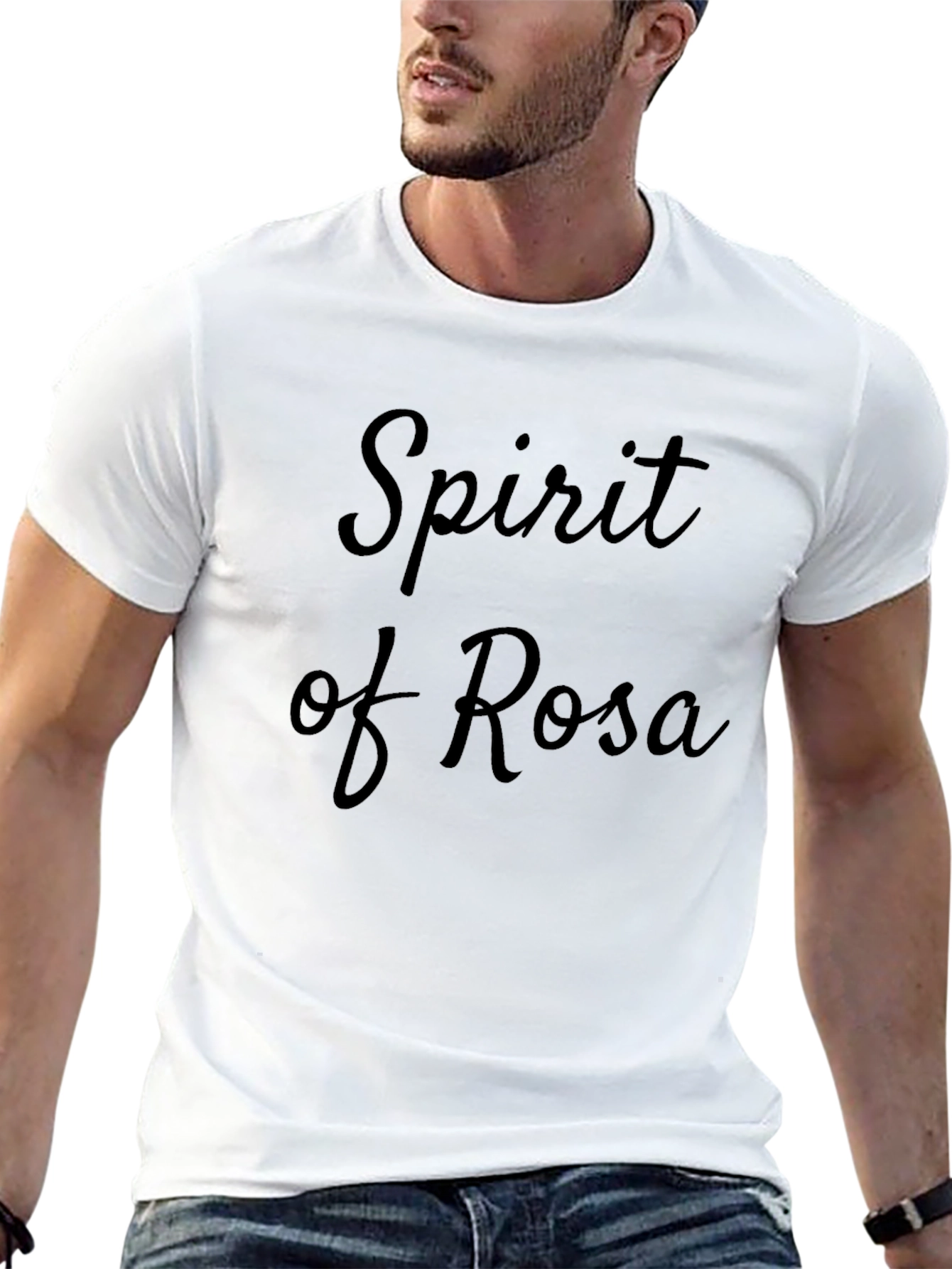 Spirit of Rosa Graphic Tee - Black