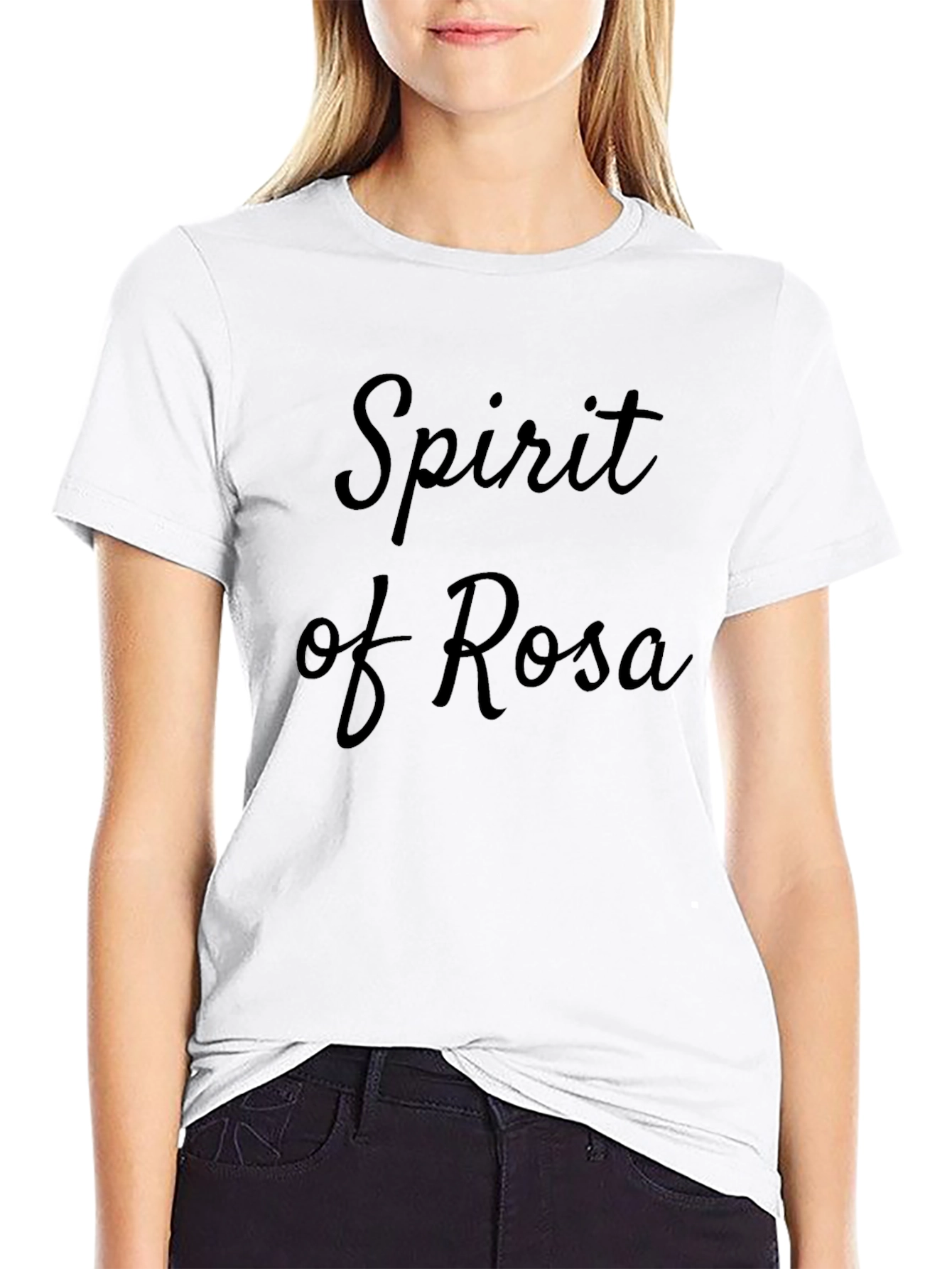 Spirit of Rosa Graphic Tee - Black