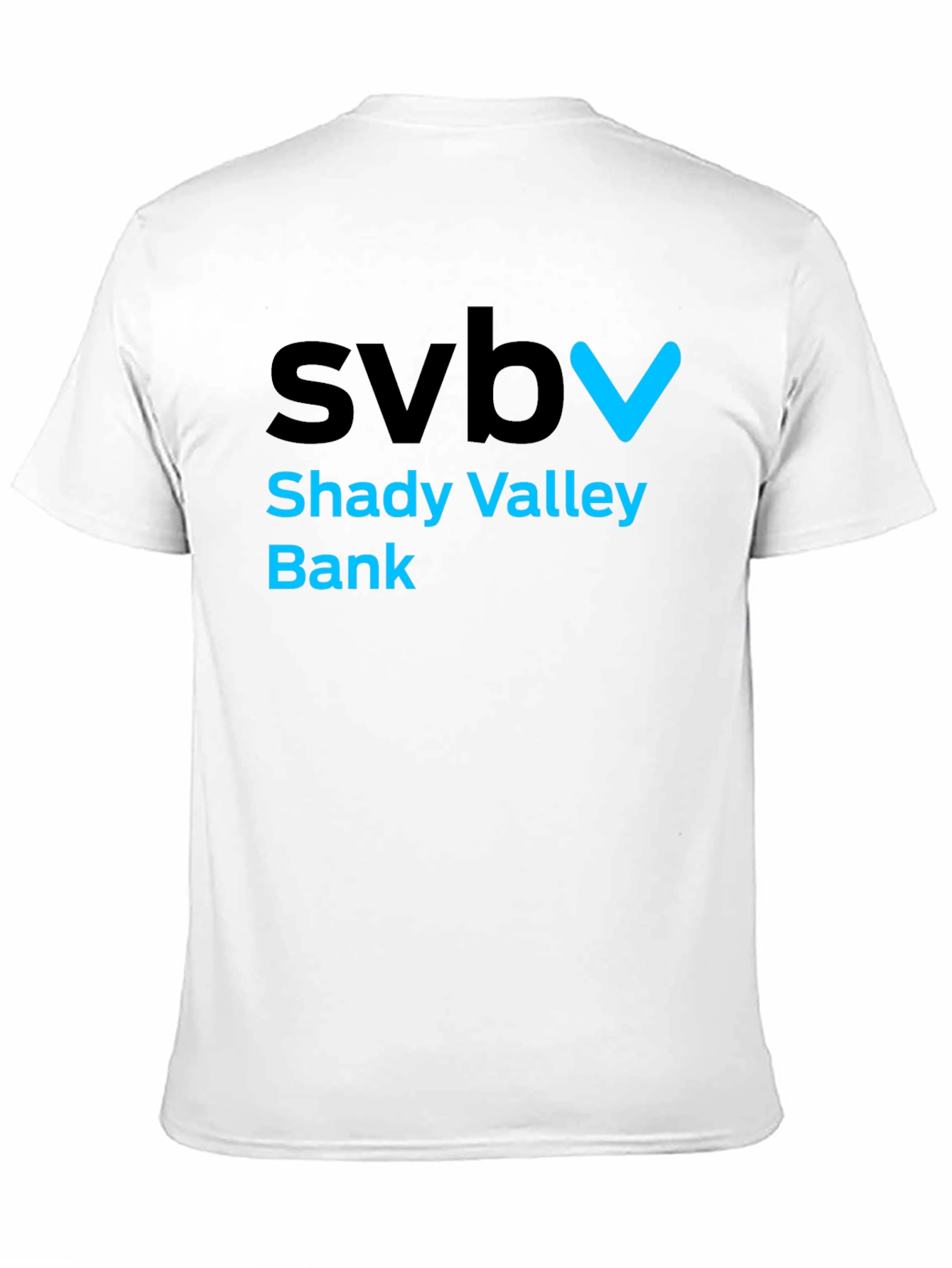 SVB Shady Valley Bank Graphic T-Shirt
