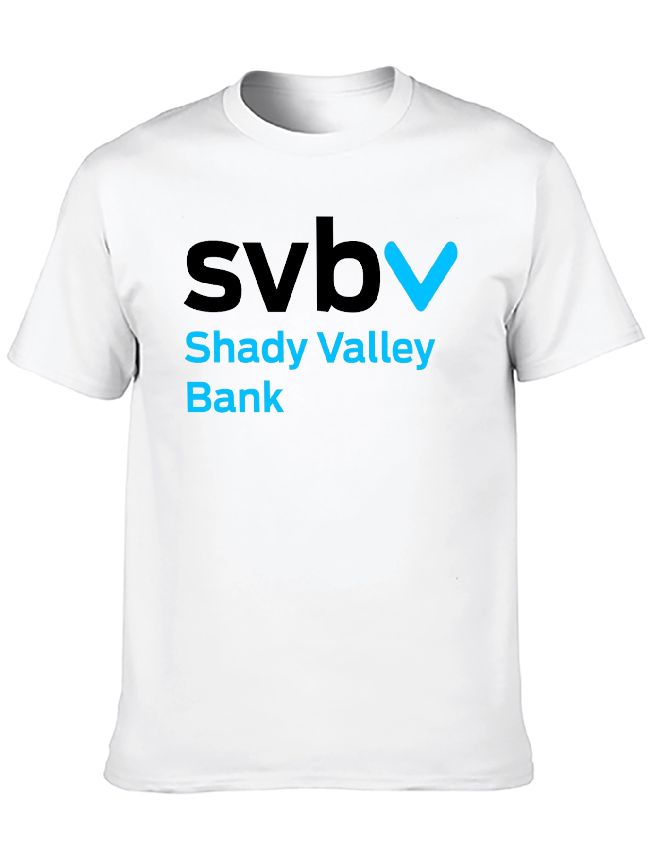 SVB Shady Valley Bank Graphic T-Shirt