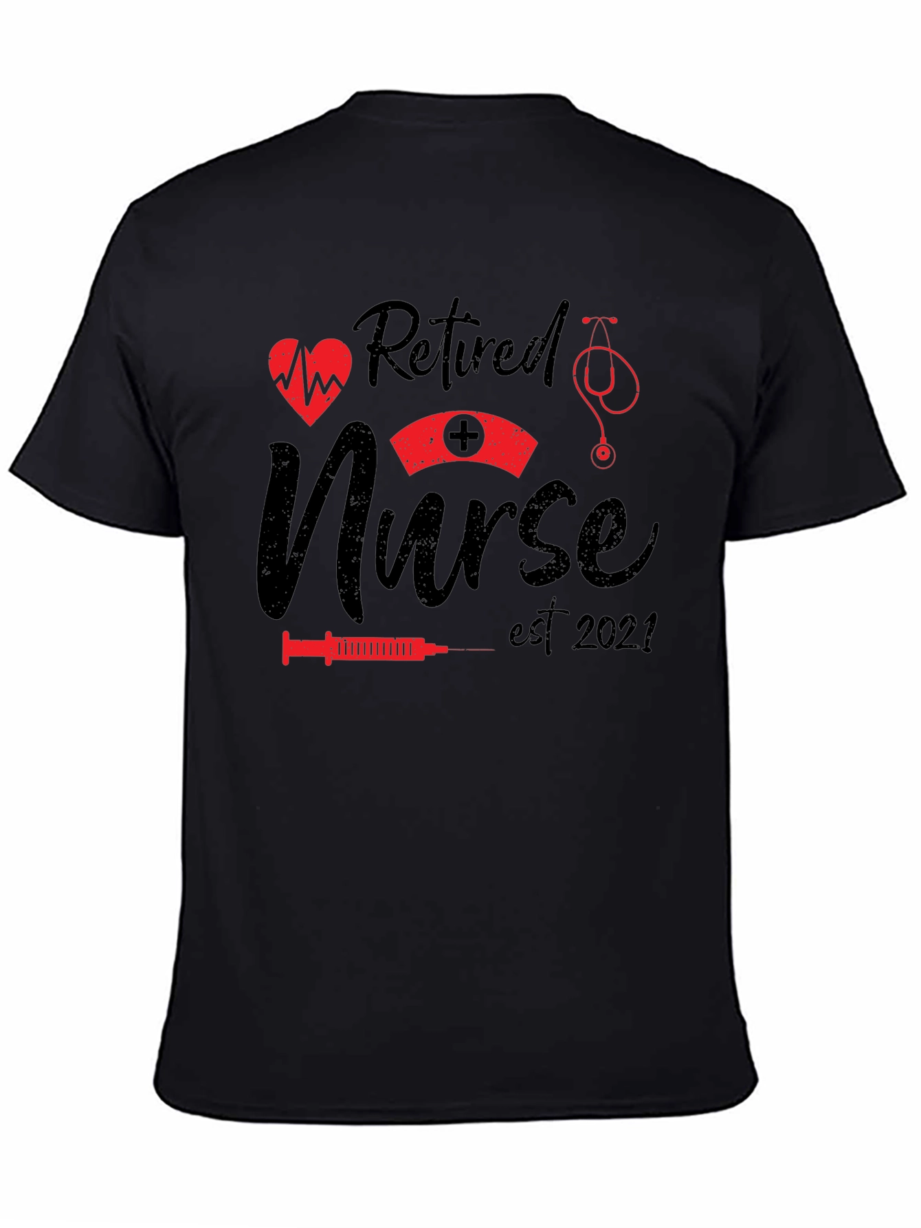 Retired Nurse Est 2021 T-Shirt