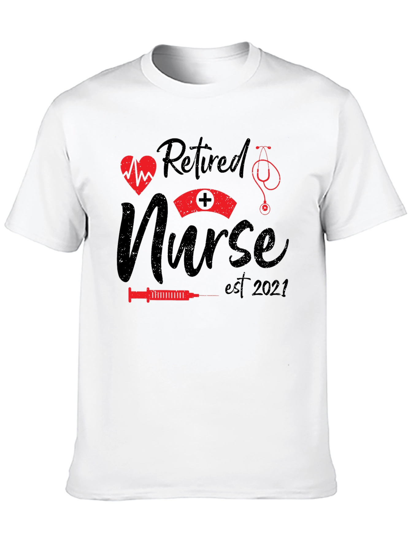 Retired Nurse Est 2021 T-Shirt
