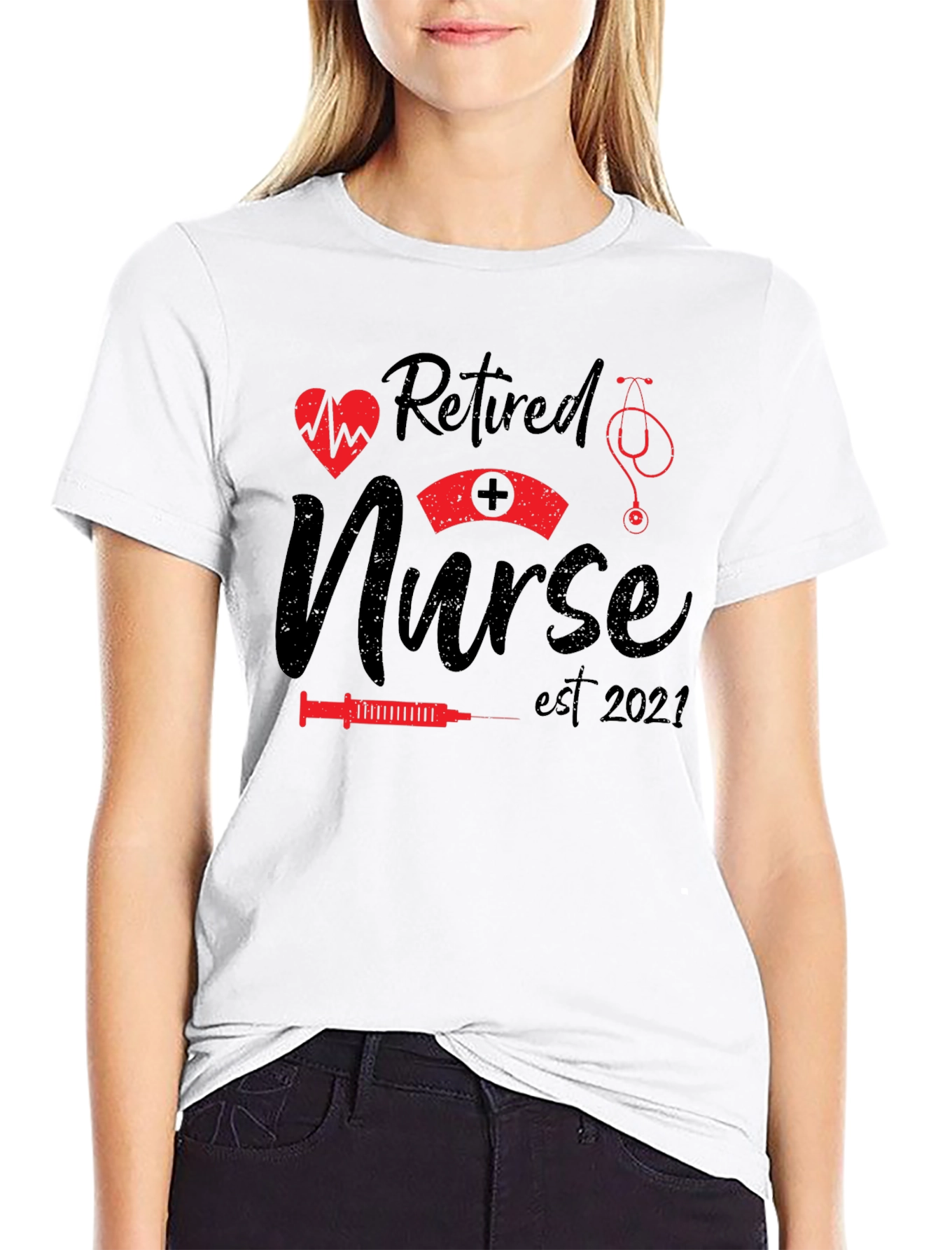 Retired Nurse Est 2021 T-Shirt