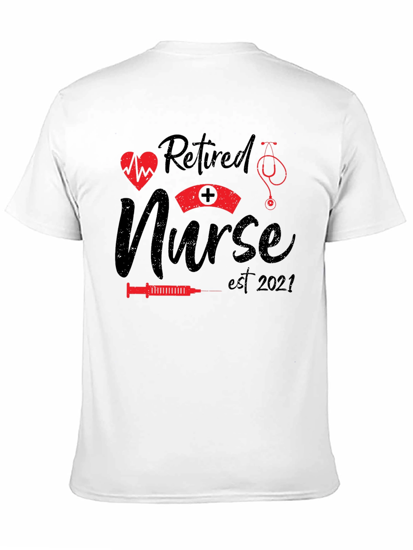 Retired Nurse Est 2021 T-Shirt